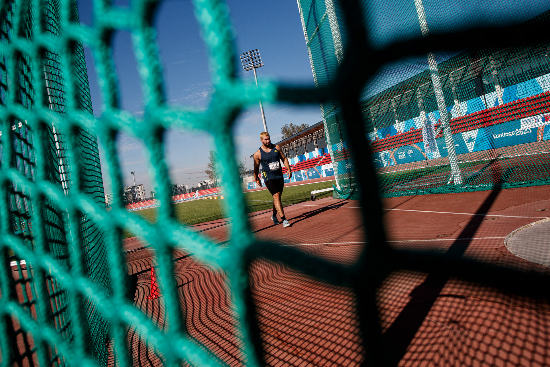 31 de marzo 2024 / SANTIAGO El atleta chileno Lucas Nervi.