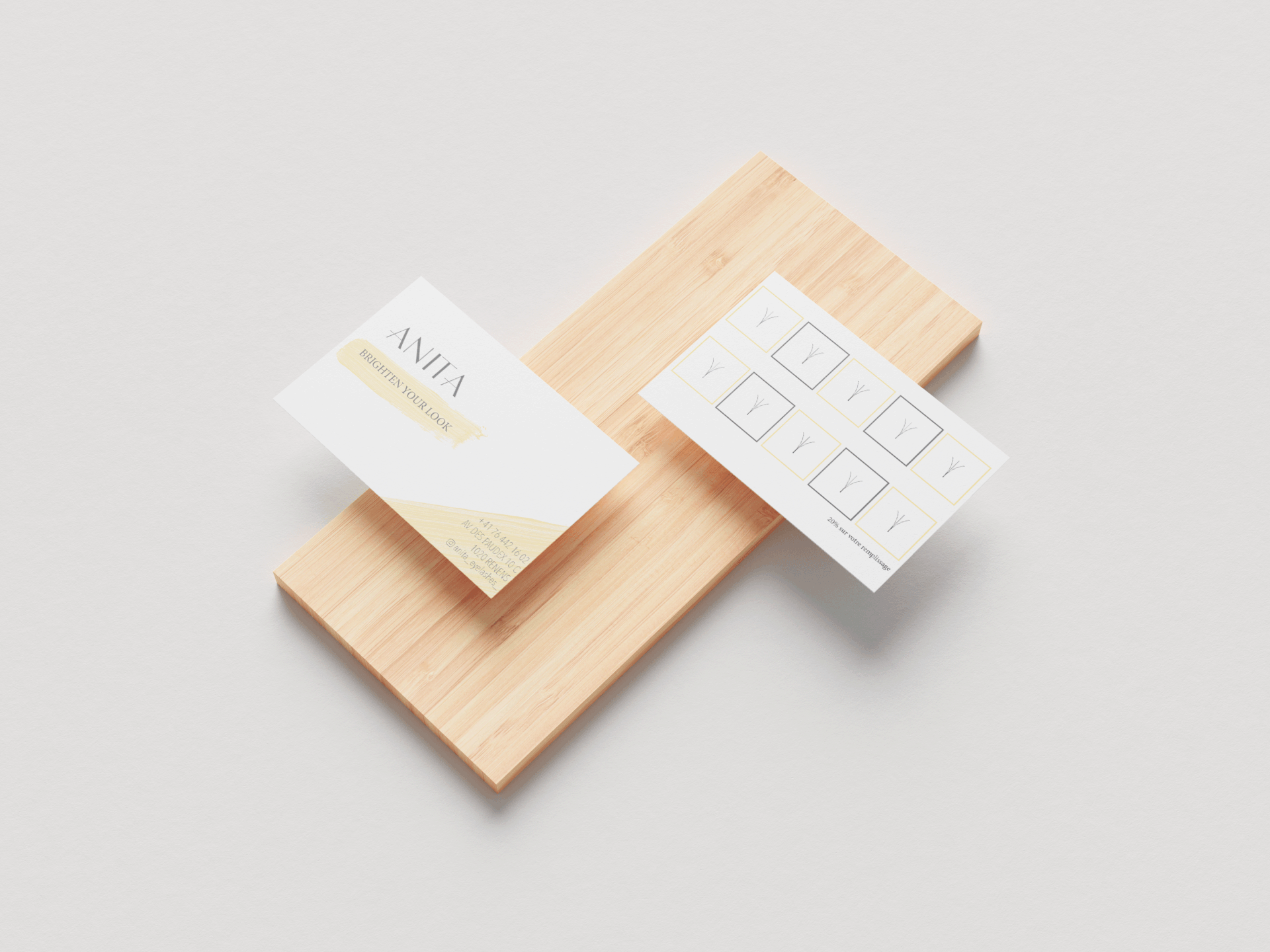 Business card design and print