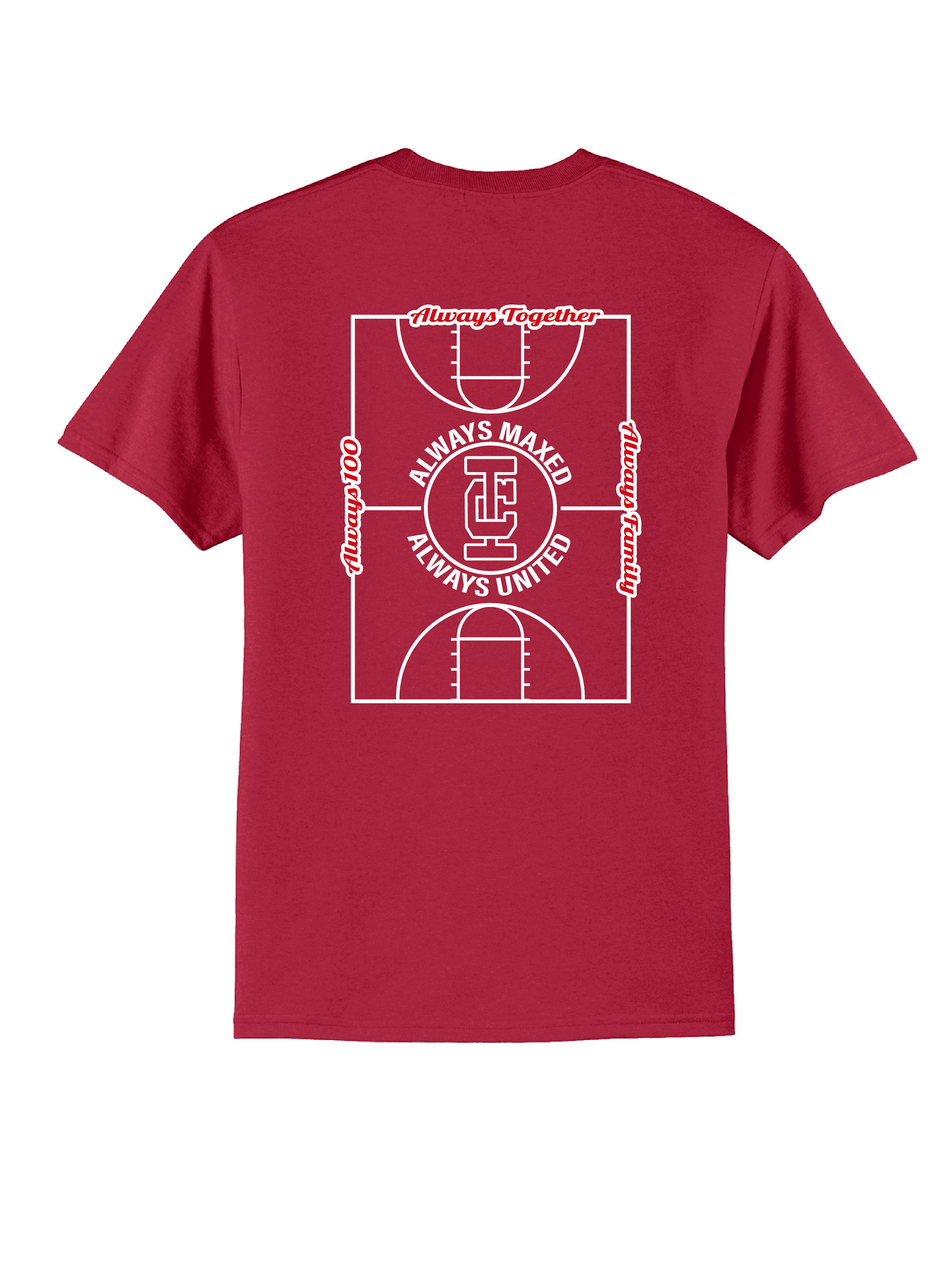 Lady Braves Basketball Shirt (Back)