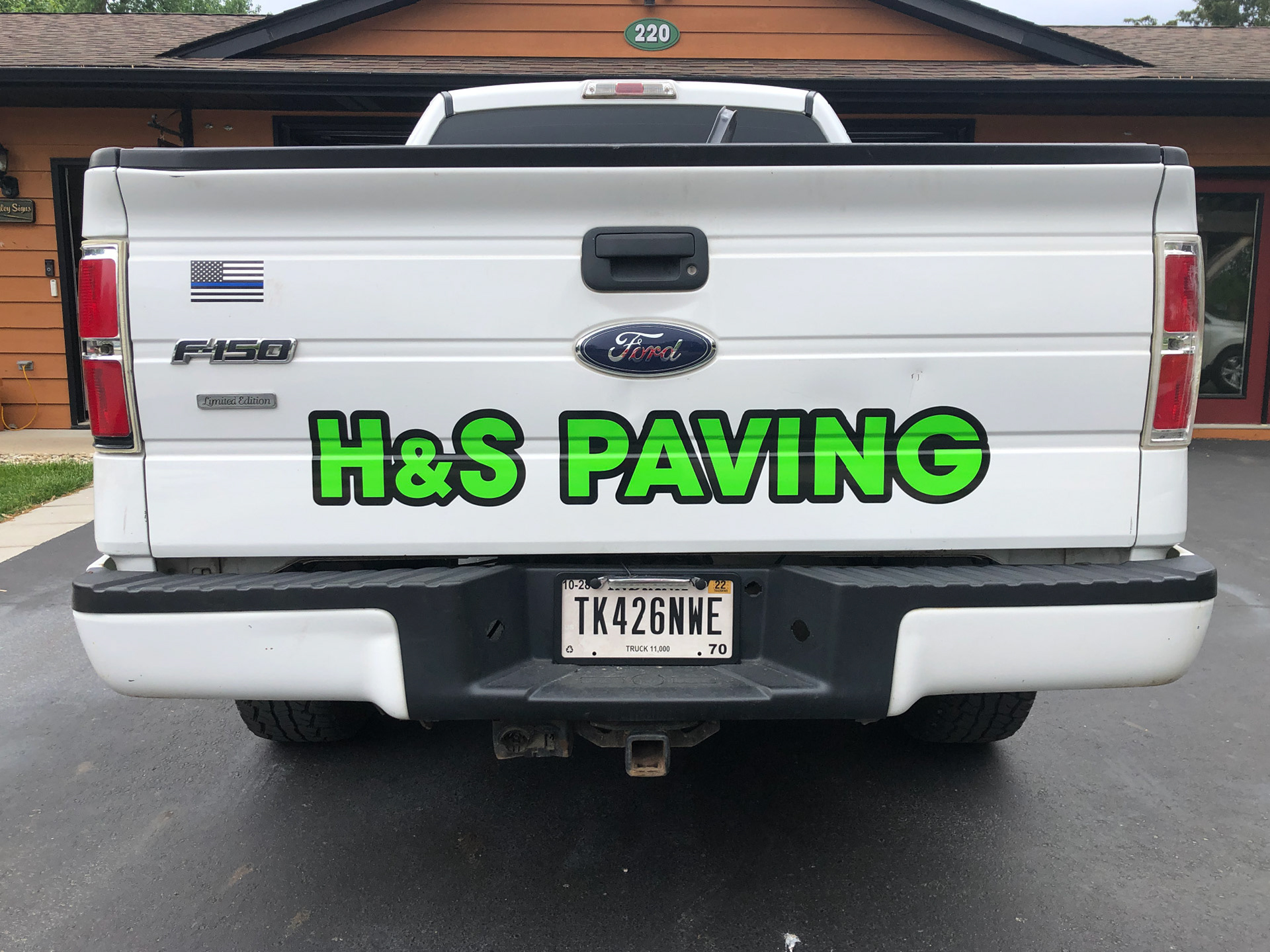 H&S Paving (Back), 2022
