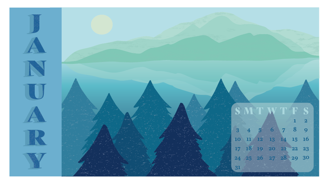 January 2021 Calendar
