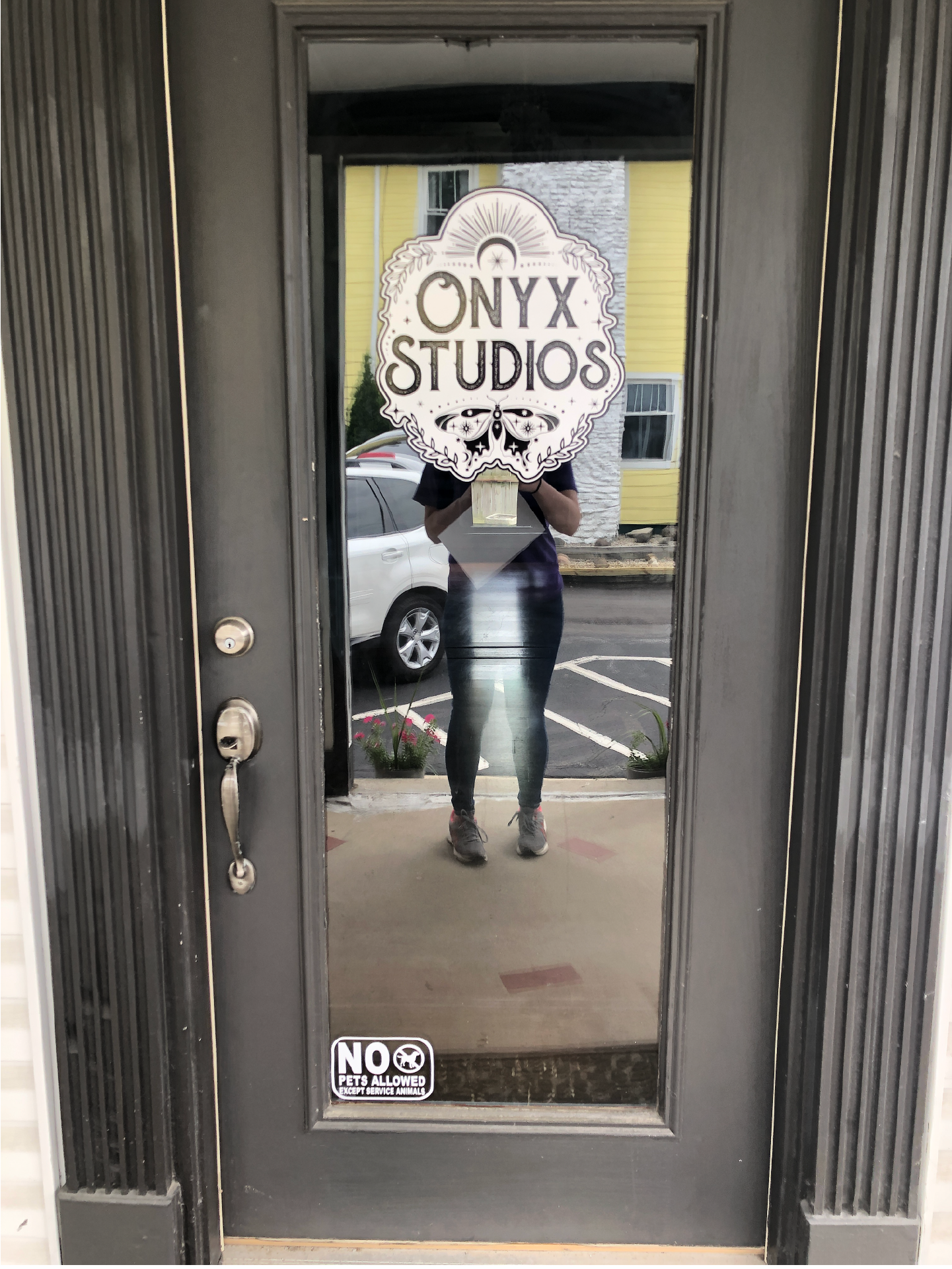 Onyx Studios Door Window, 2022