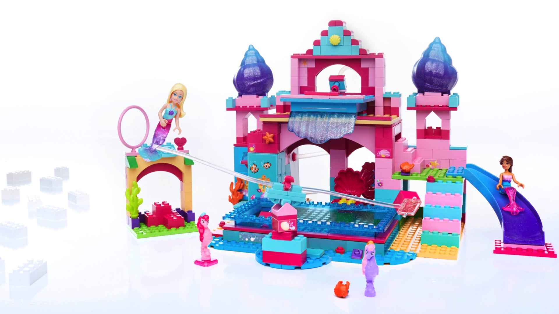 Mega bloks discount barbie underwater castle