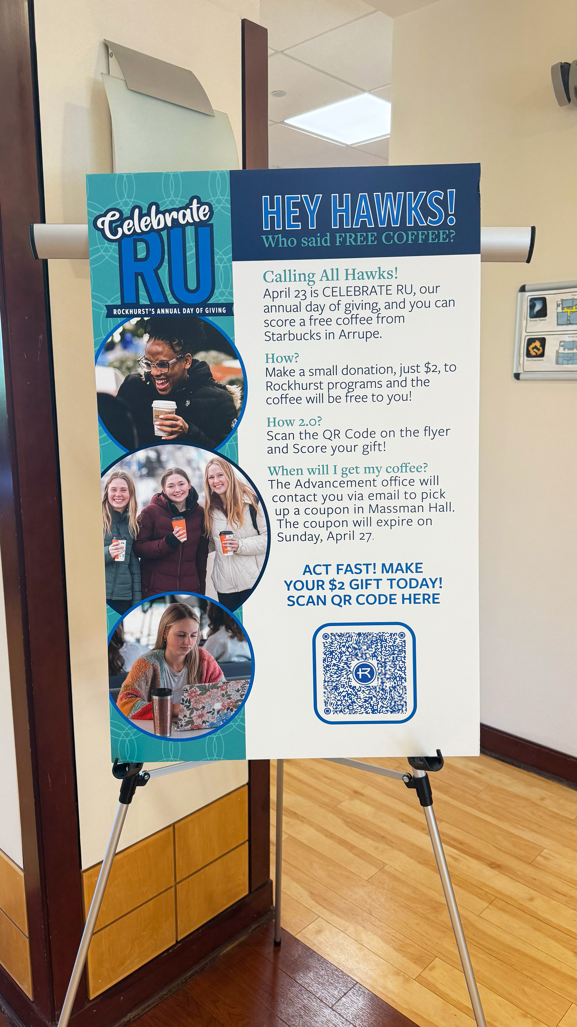 Celebrate RU Annual Giving Event Poster