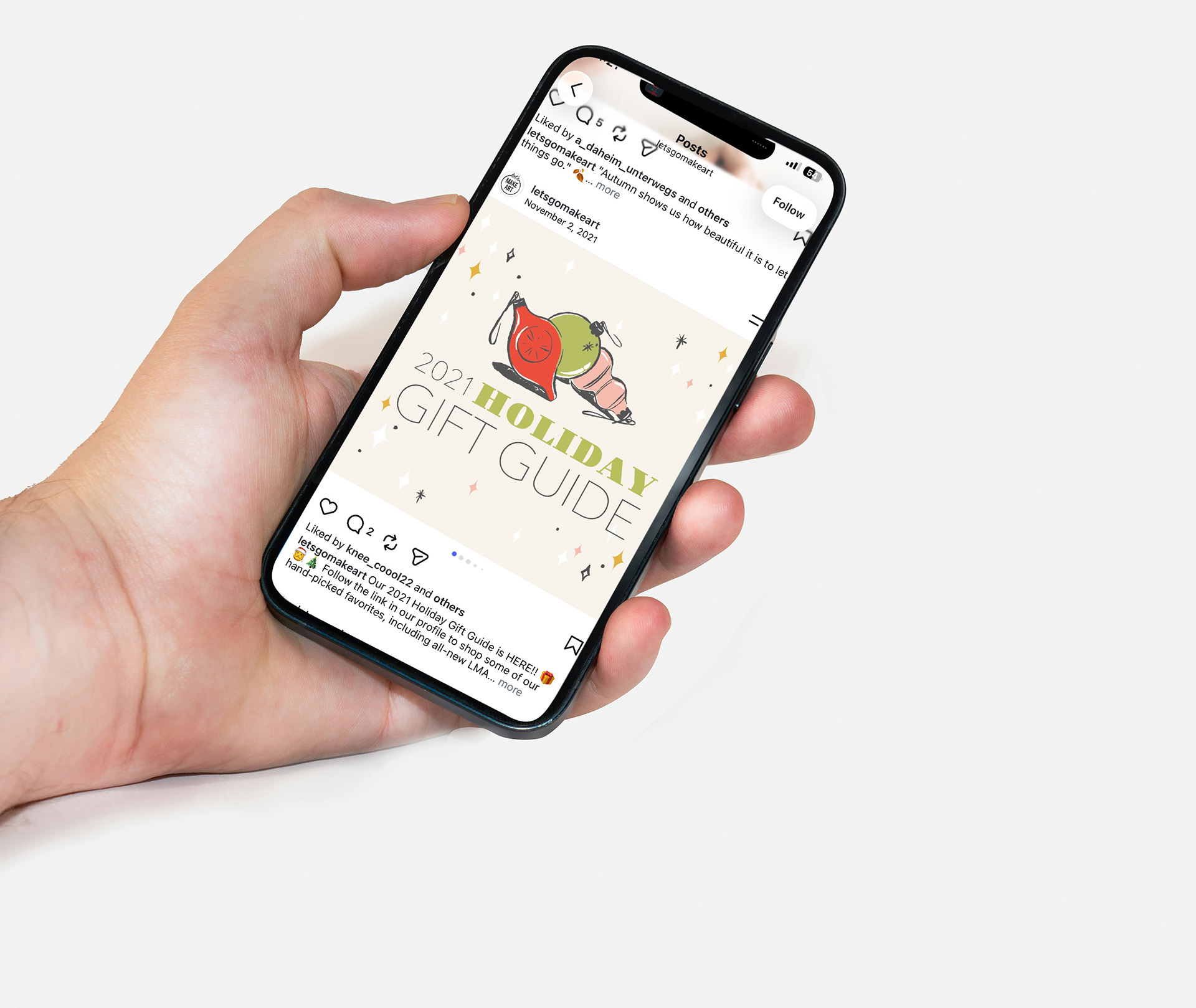 Gift Guide Debut Social Media Post