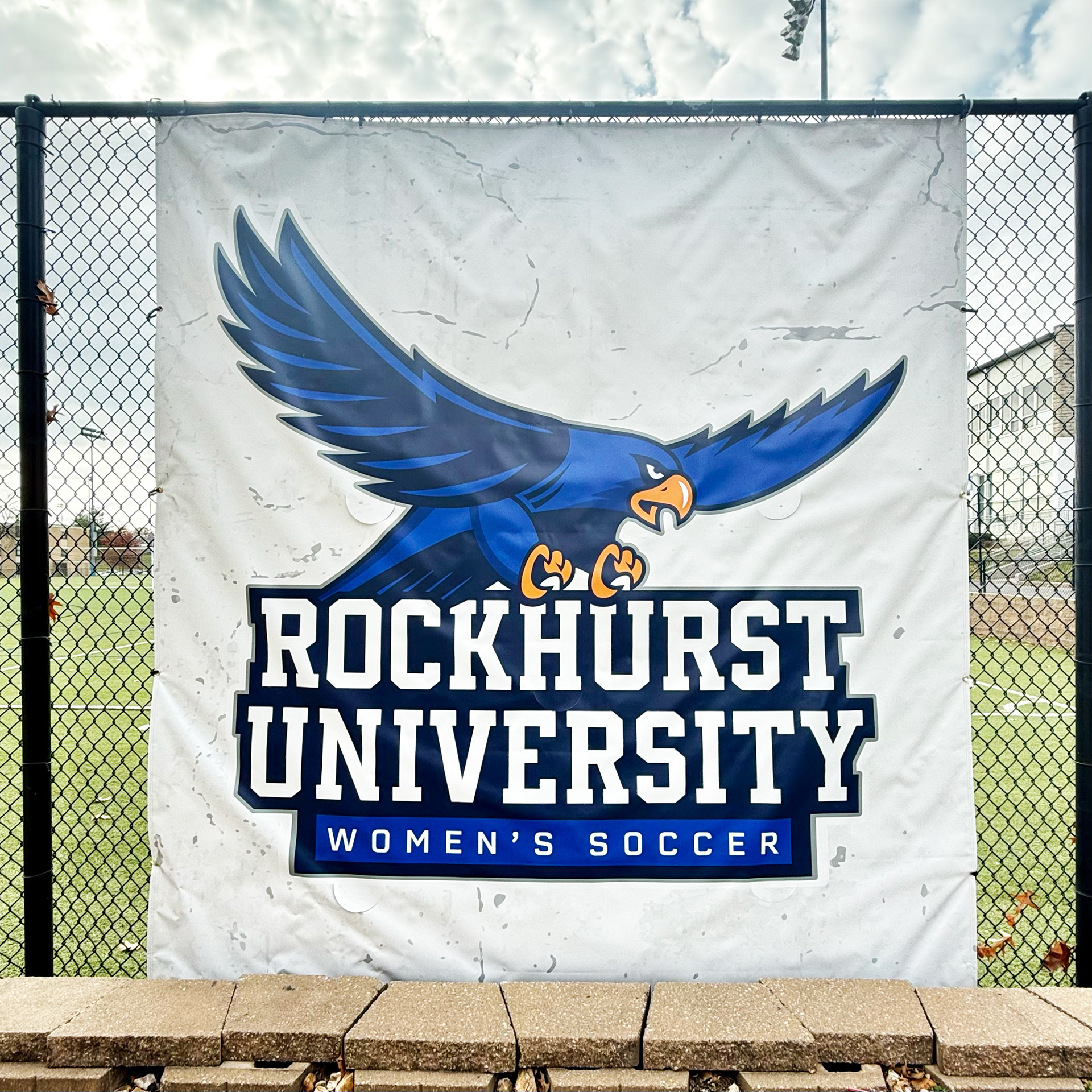 Soccer Field Women's Award Banner - Back