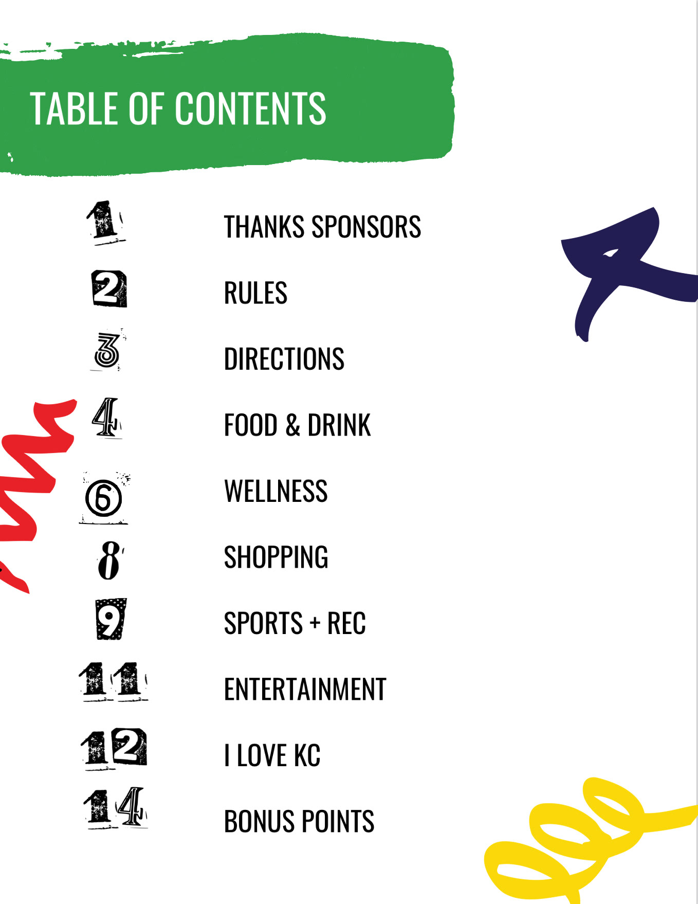 Table of Cont abl of cont