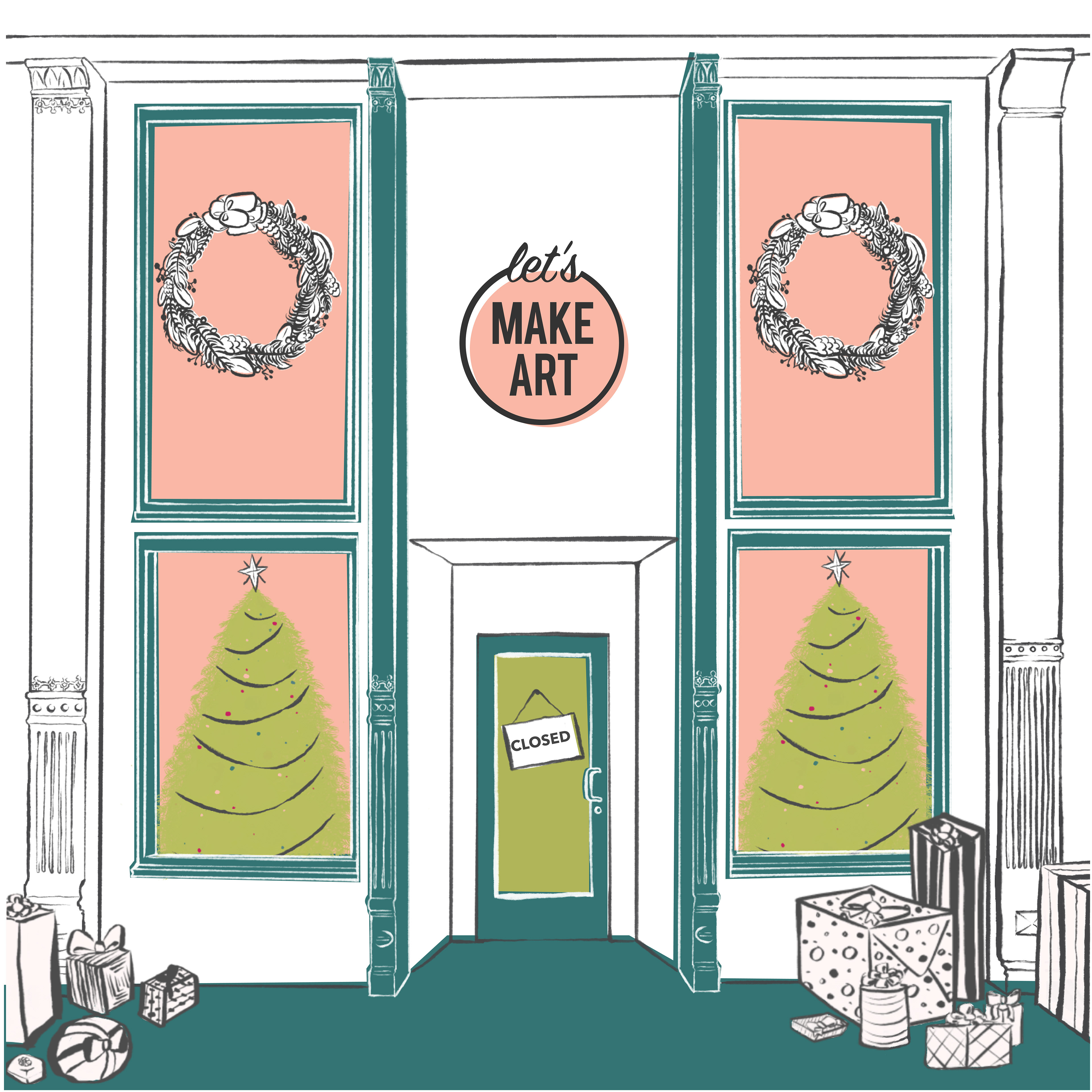 Social Media Store Closed Graphic