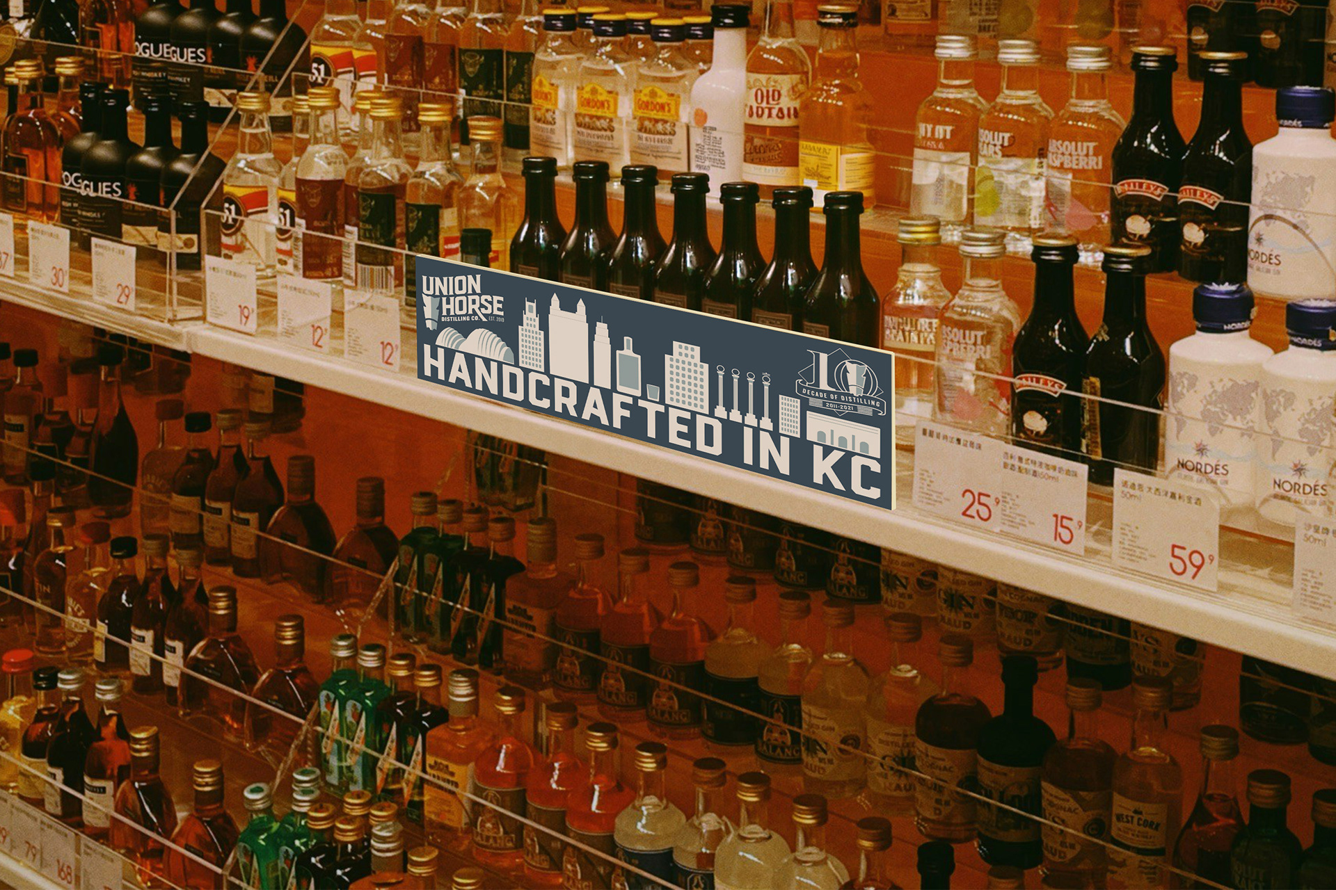 Environmental Graphic for Liquor Stores