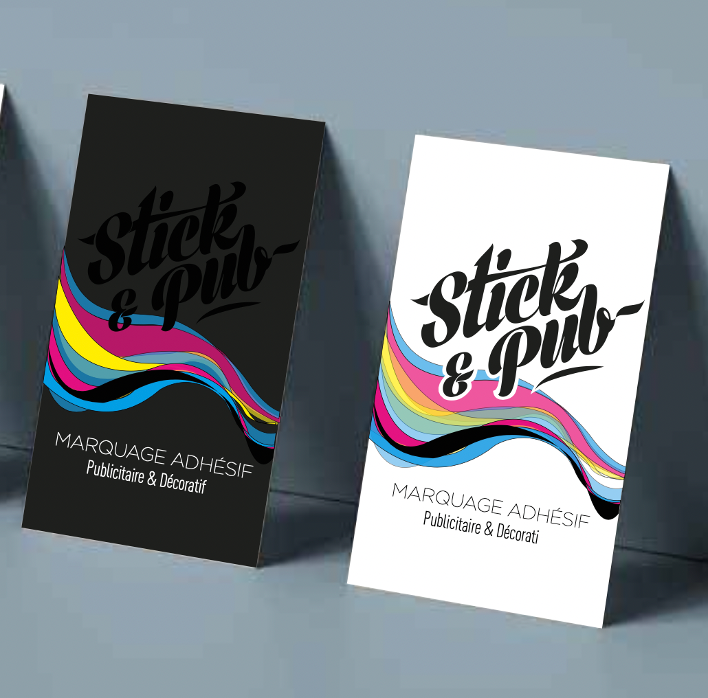 Carte de visite Stick & Pub test 1