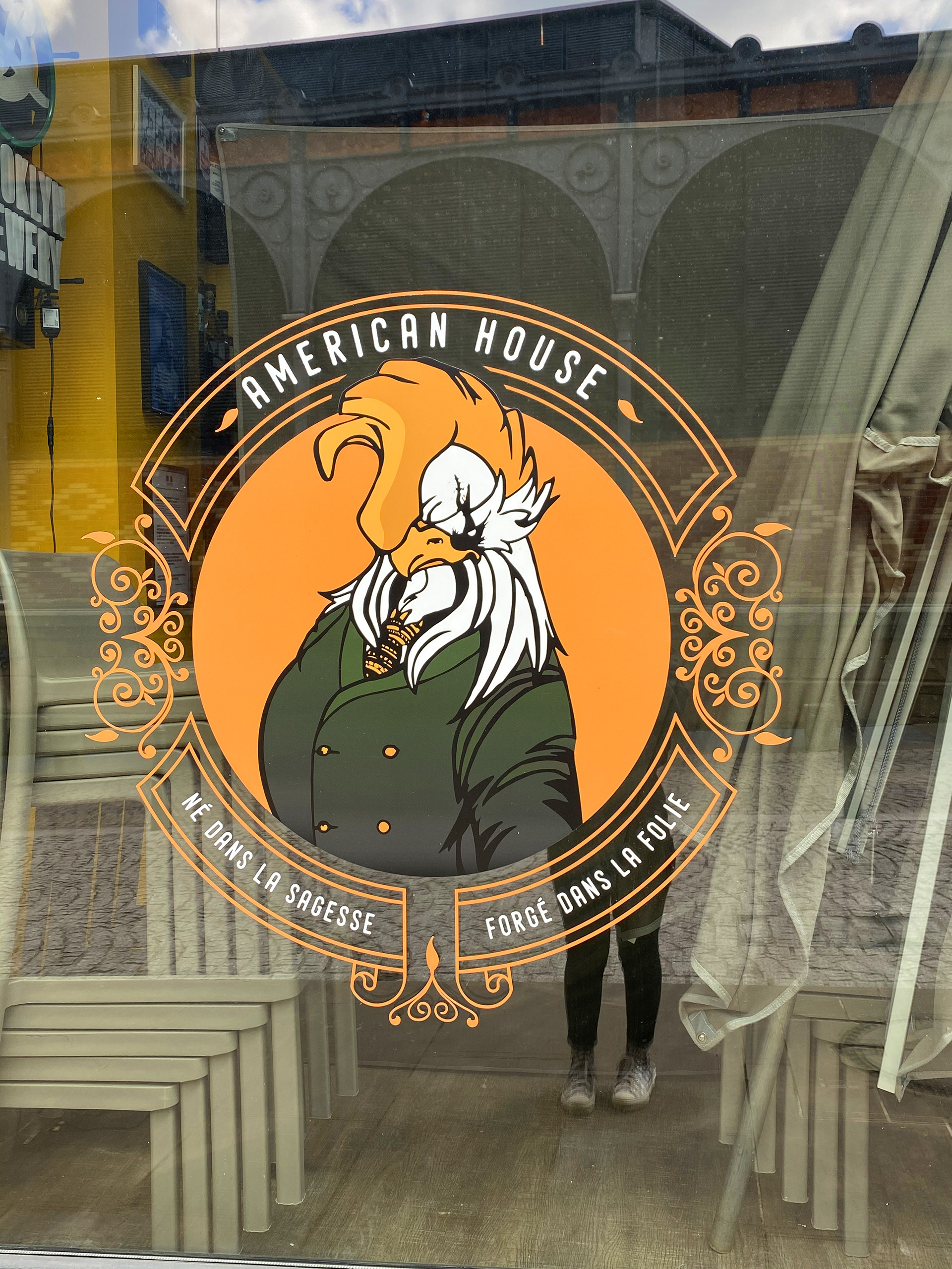 Façade du bar Le Rooster