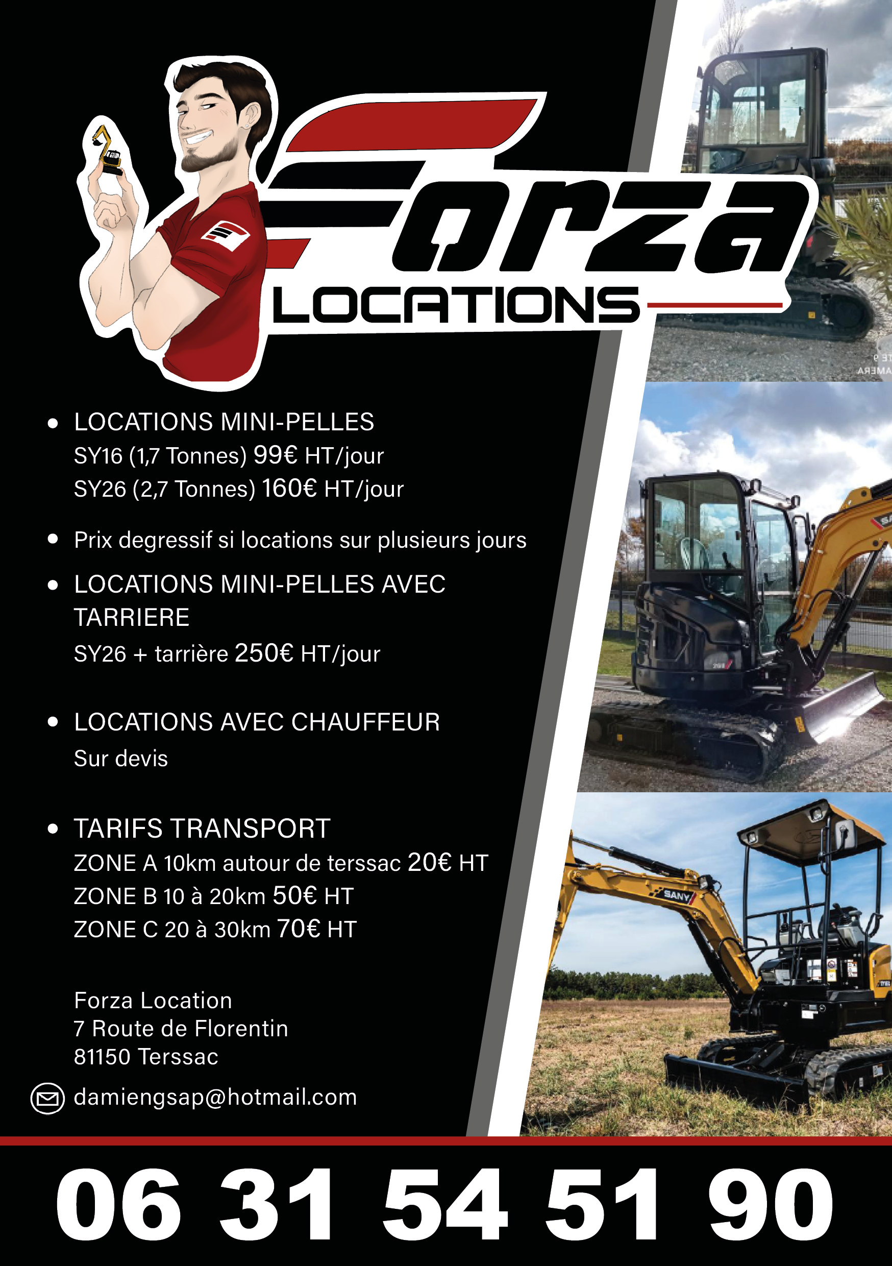 Flyer Forza Location