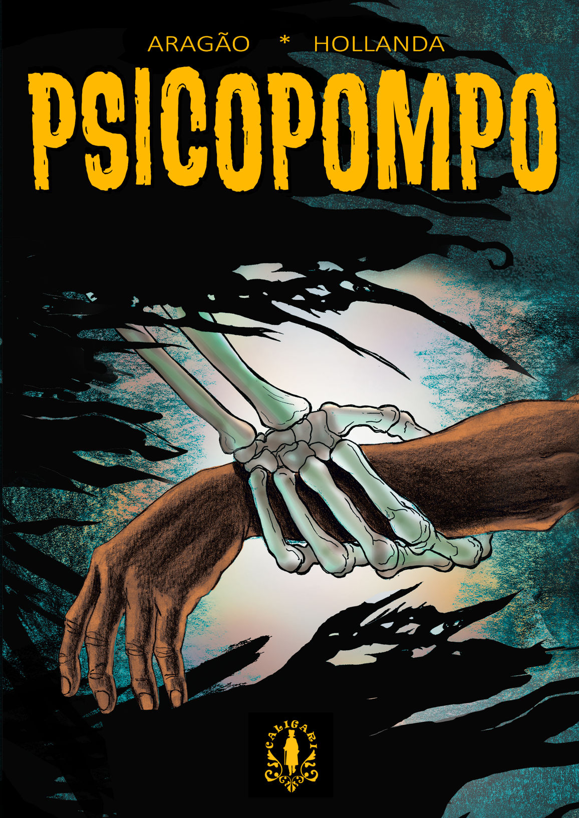 Capa e toda a arte da graphic novel