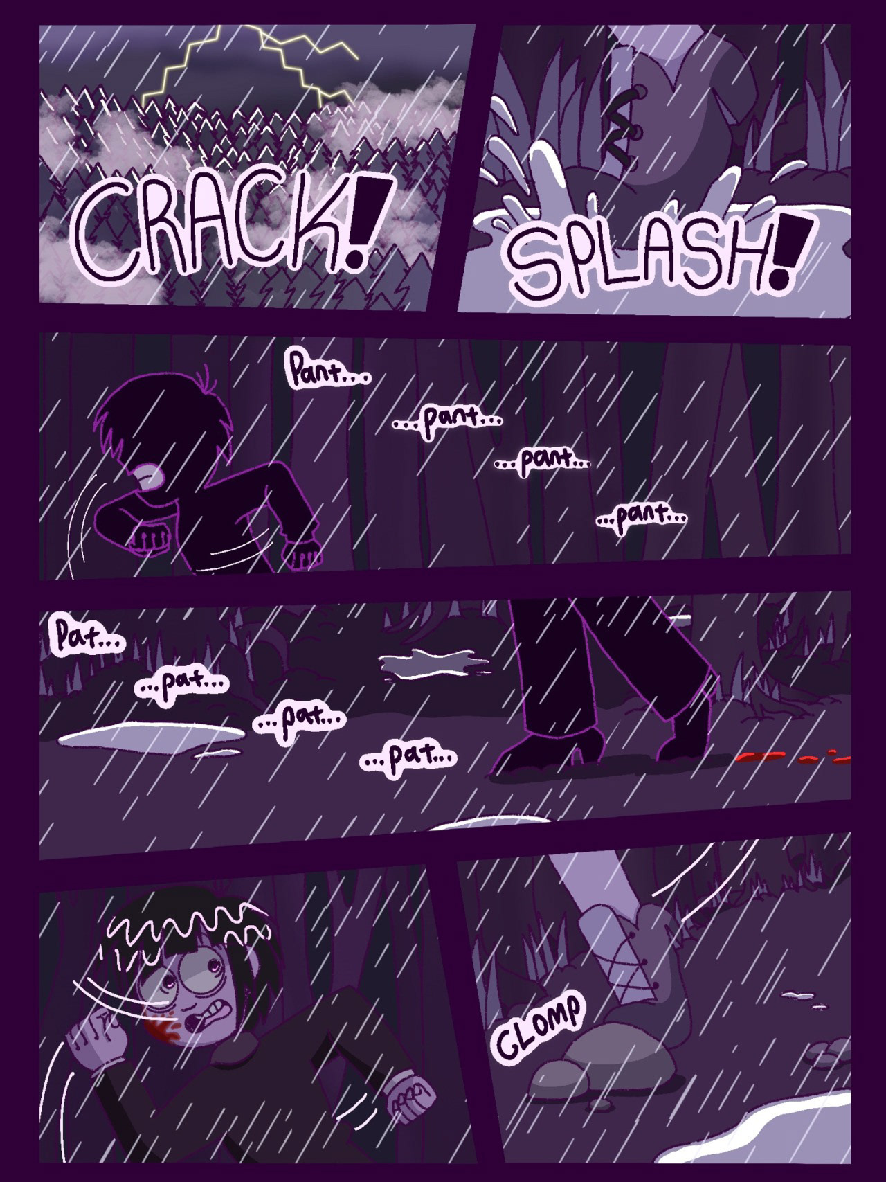Page 1 of a comic made for a summer long comic event.
