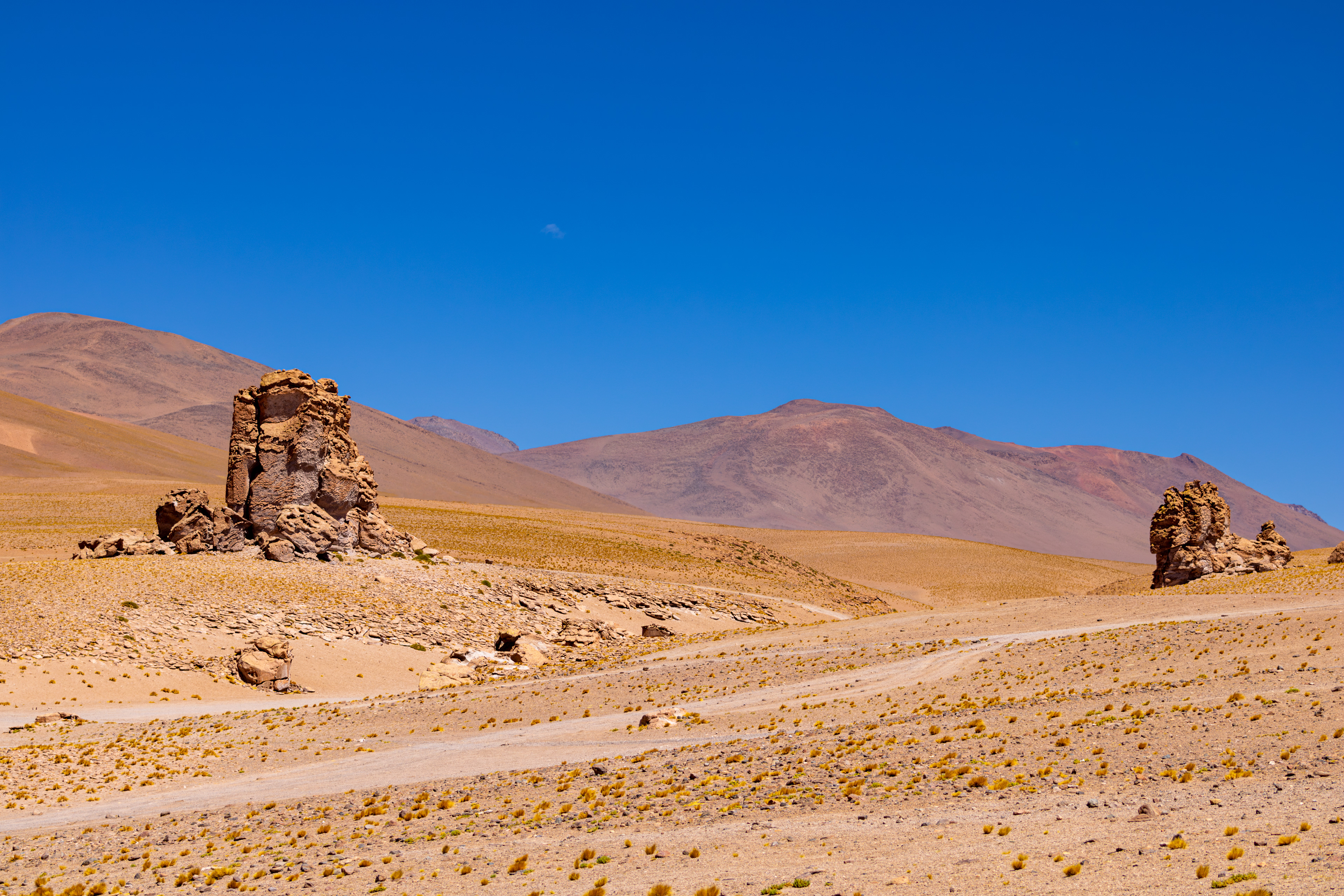 Monjes de la Pacana, Atacama, Chile