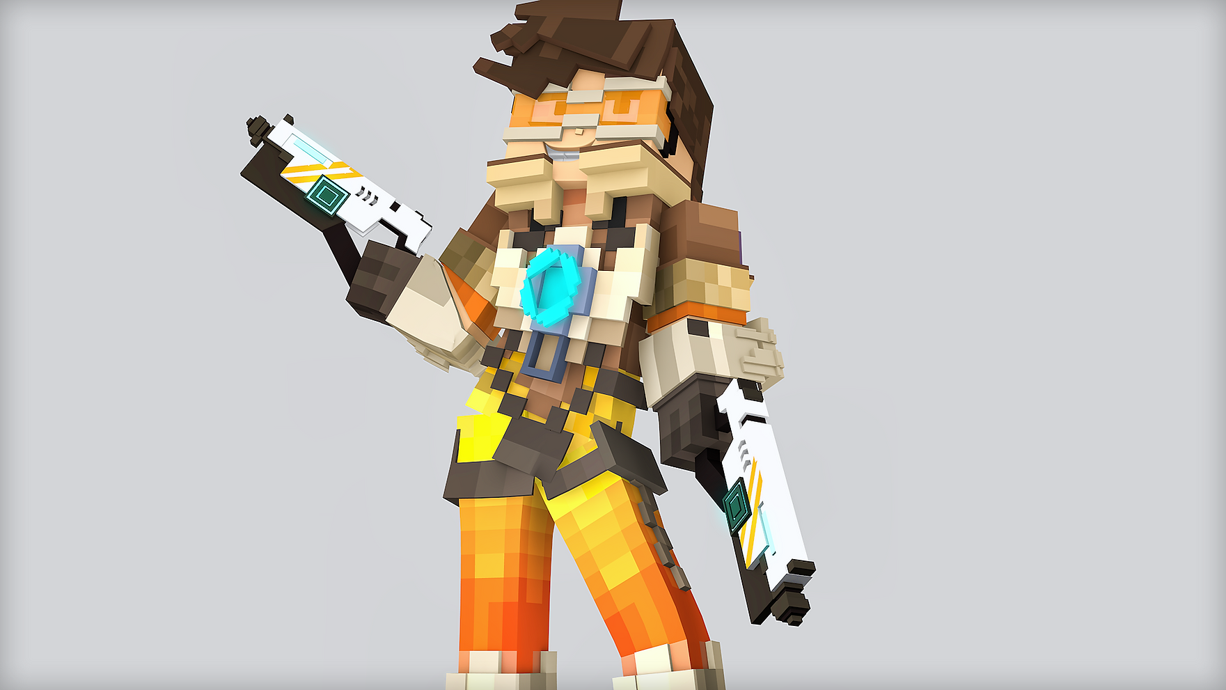 Overwatch] Tracer Minecraft Skin