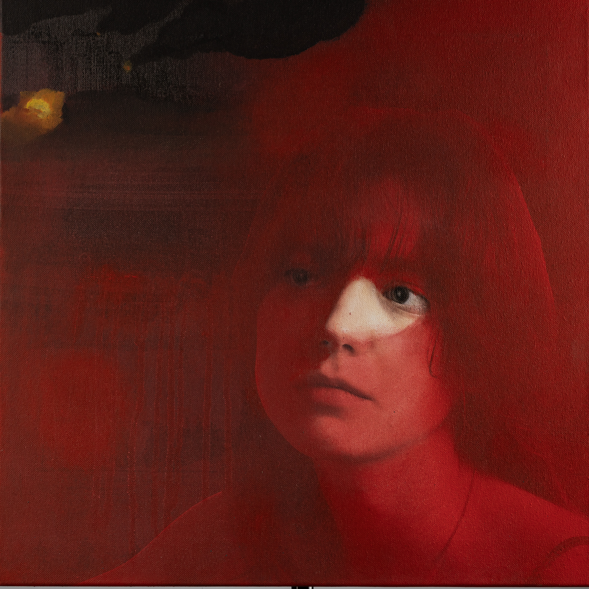 "Donetsk" Illya Bel, Anton Logov, Canvas, photography, acryl 50 x 50 cm