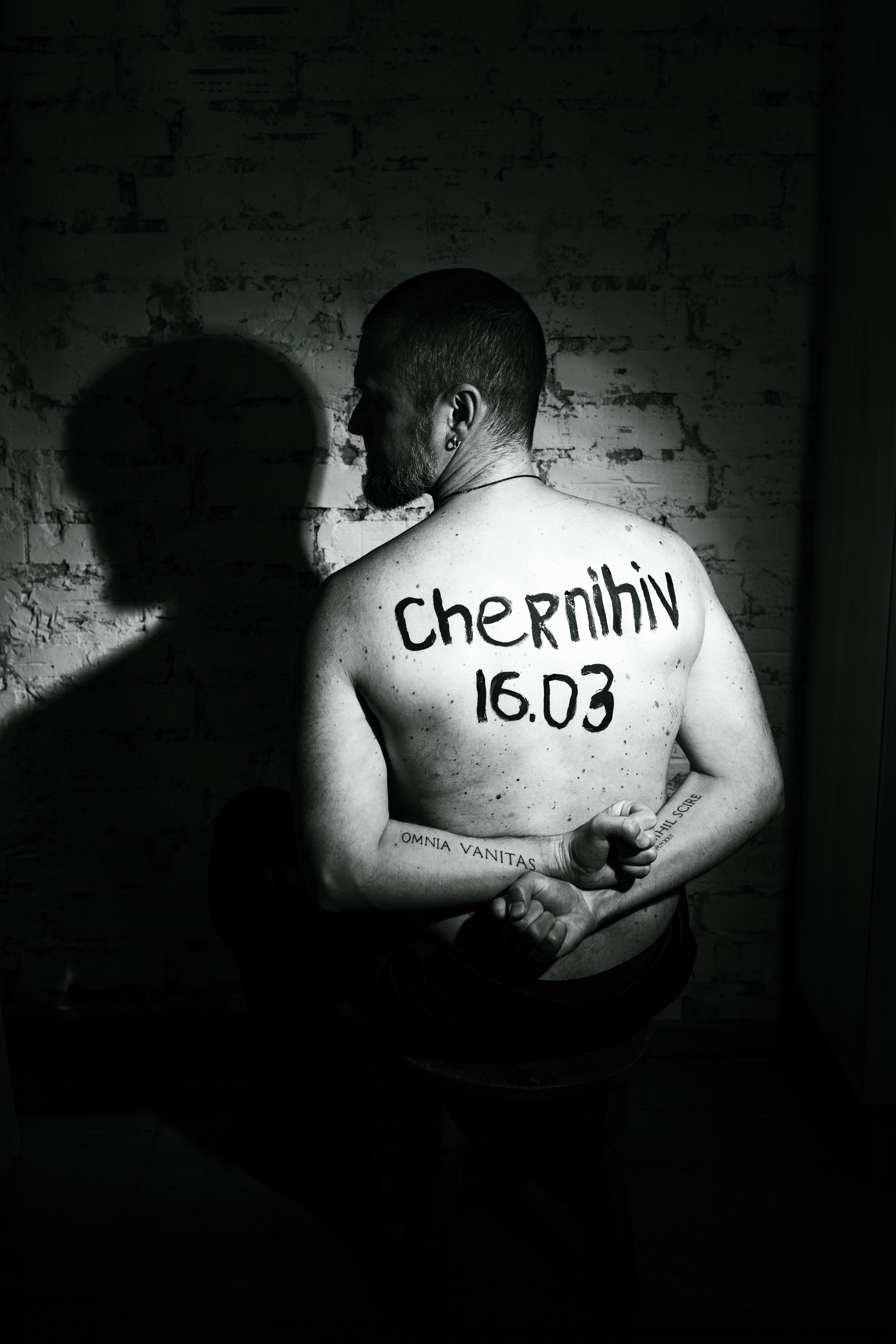 “In Chernihiv, in one of the residential areas of the city, Russian troops fired at civilians who were standing in line for bread. Only during the March 16, 53 bodies of our citizens who were killed by the Russian aggressor were brought to the city morgues, and we will take revenge and kill for every of our citizens." - Vyacheslav Chaus