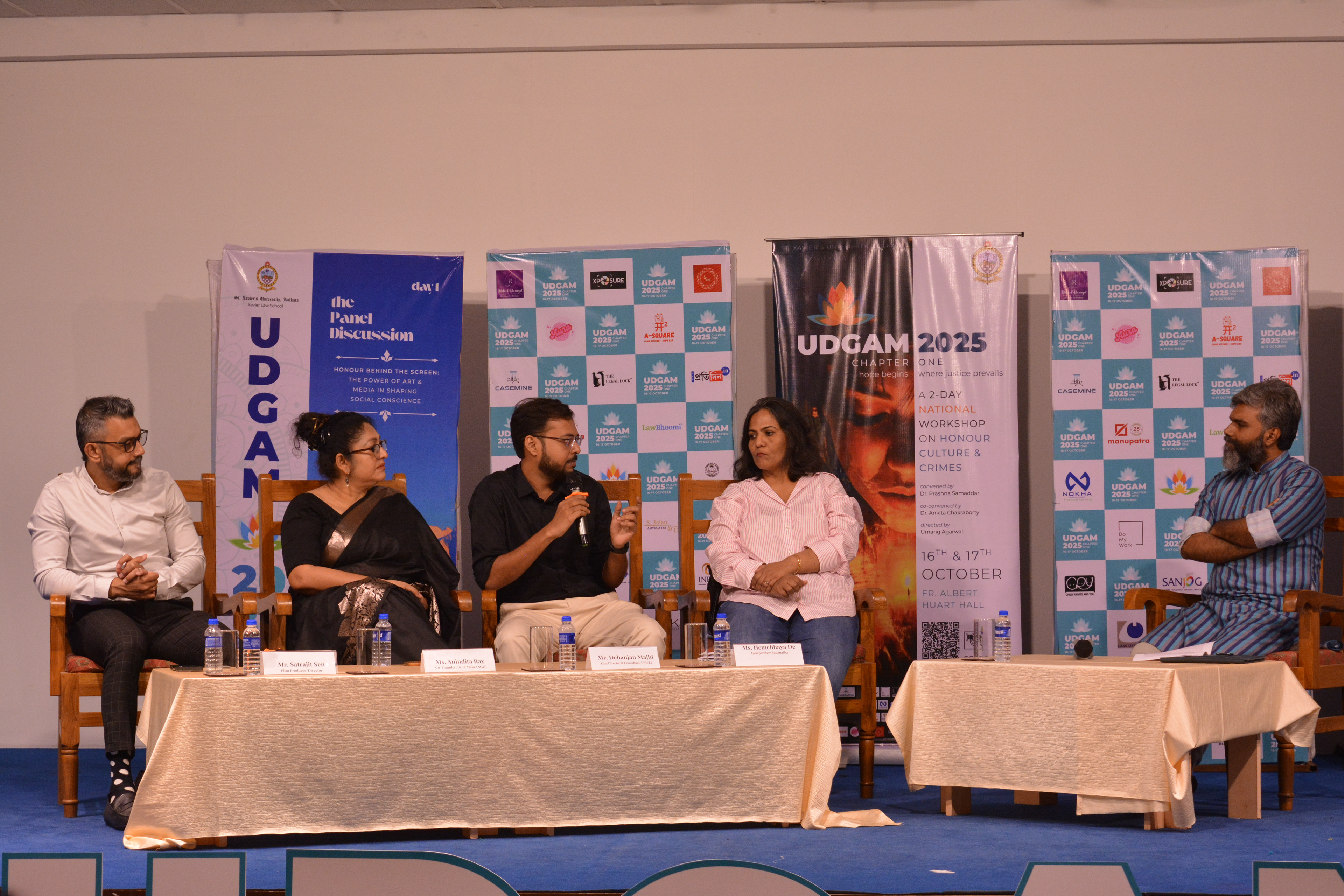 Panel Discussion on Law & Media, St Xaviers University, Kolkata