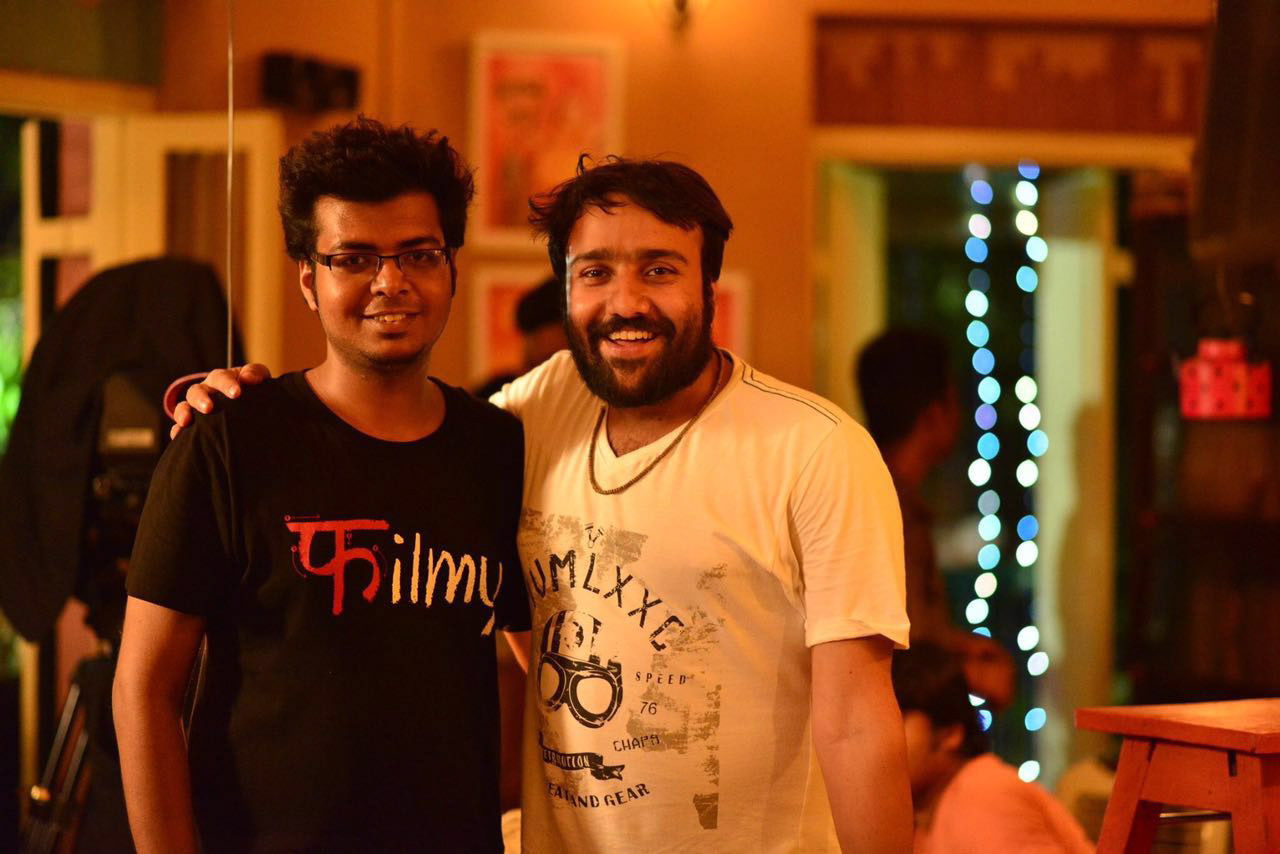 Post Shoot, with Shlok Sharma