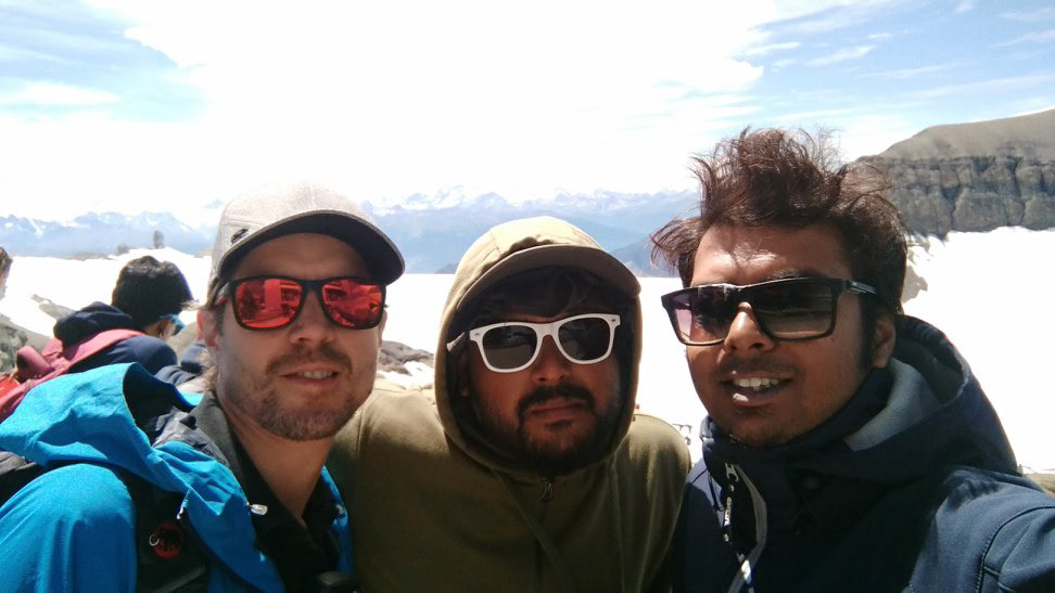 Shooting at The Alps, Switzerland