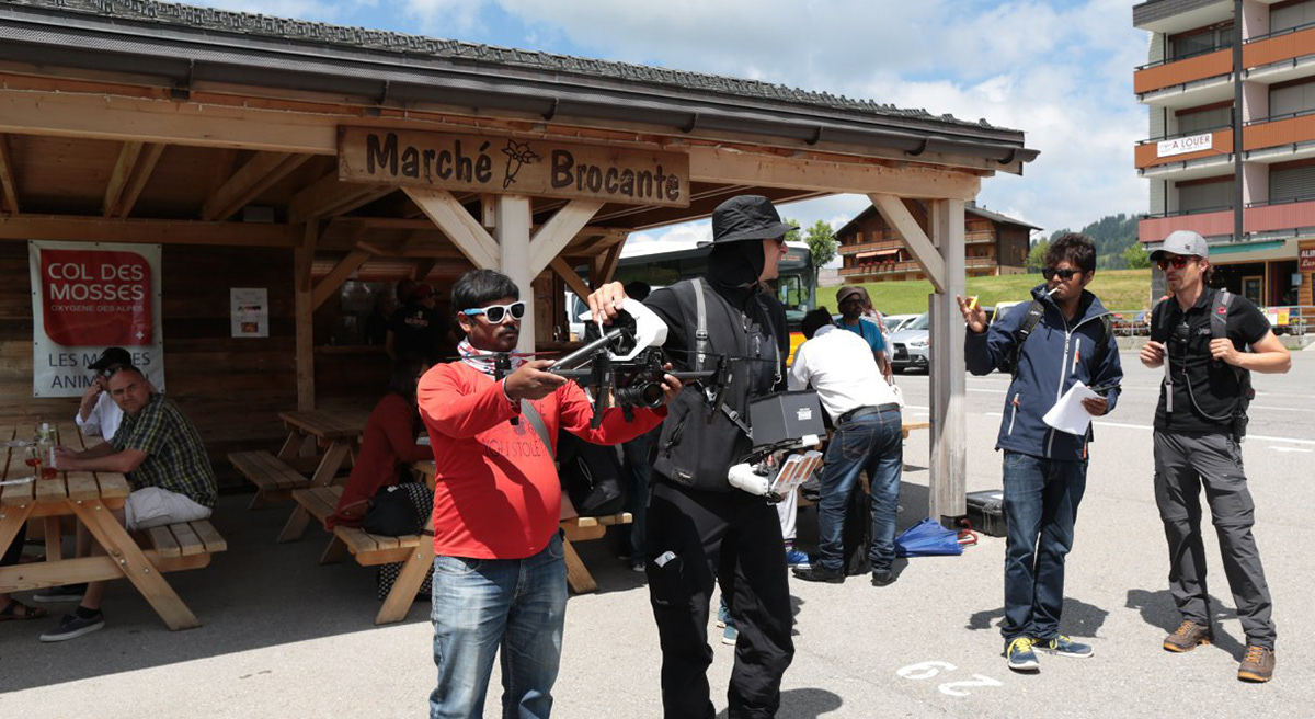 Shooting for Uma, Switzerland