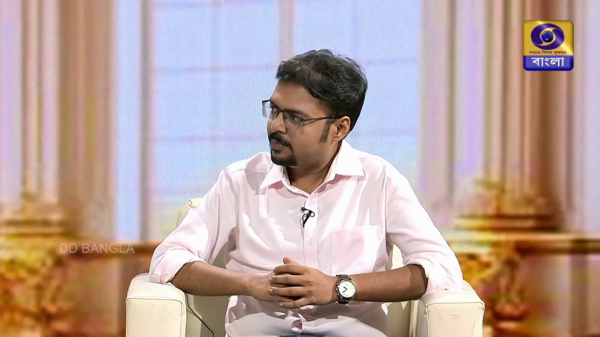 Interview at Doordarshan Bangla
