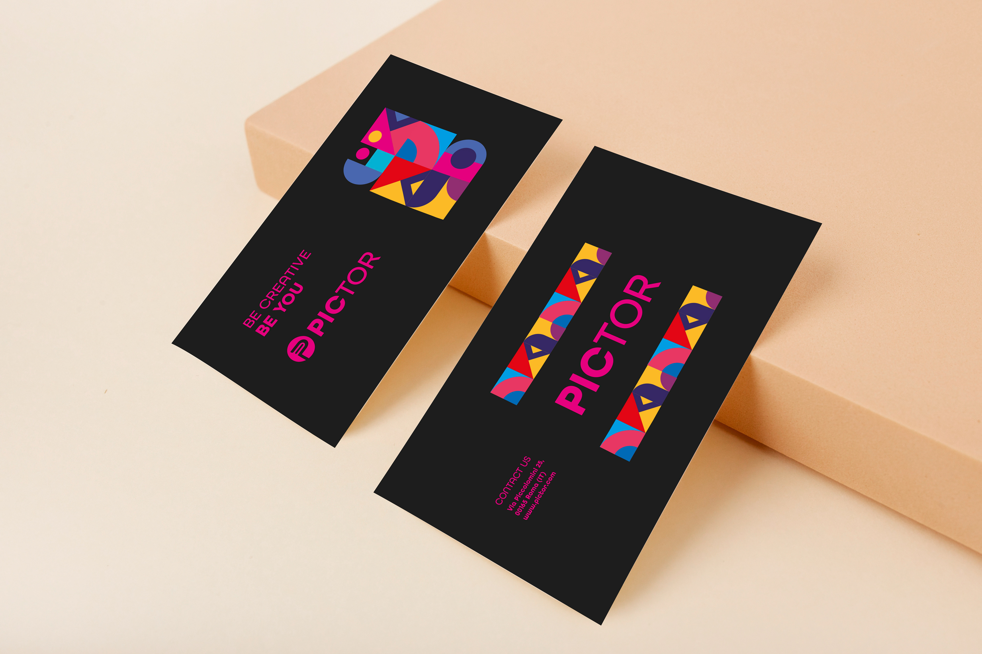 Biglietto da visita Pictor (Progetto accademico)