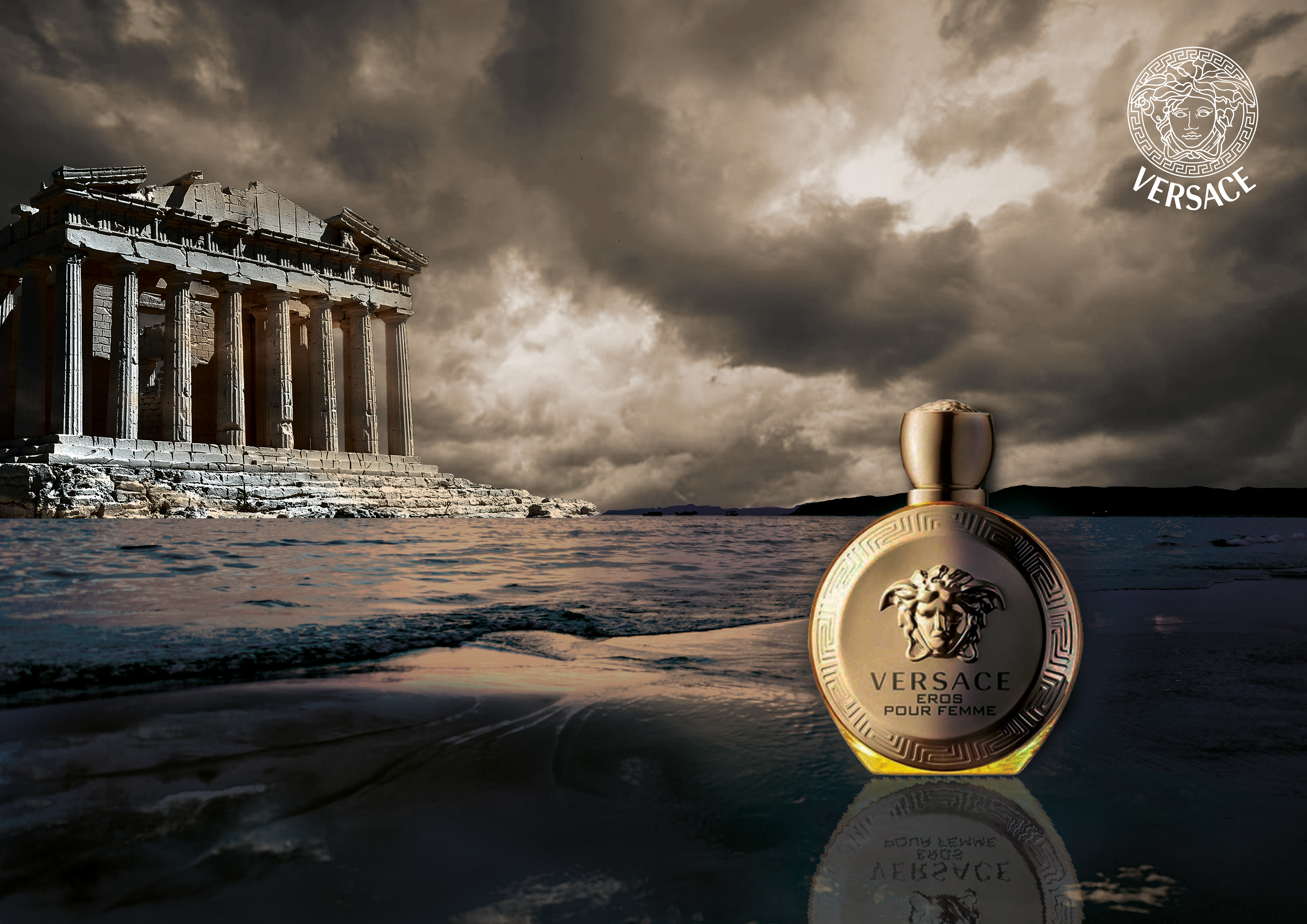 Matte painting Versace (Progetto accademico)