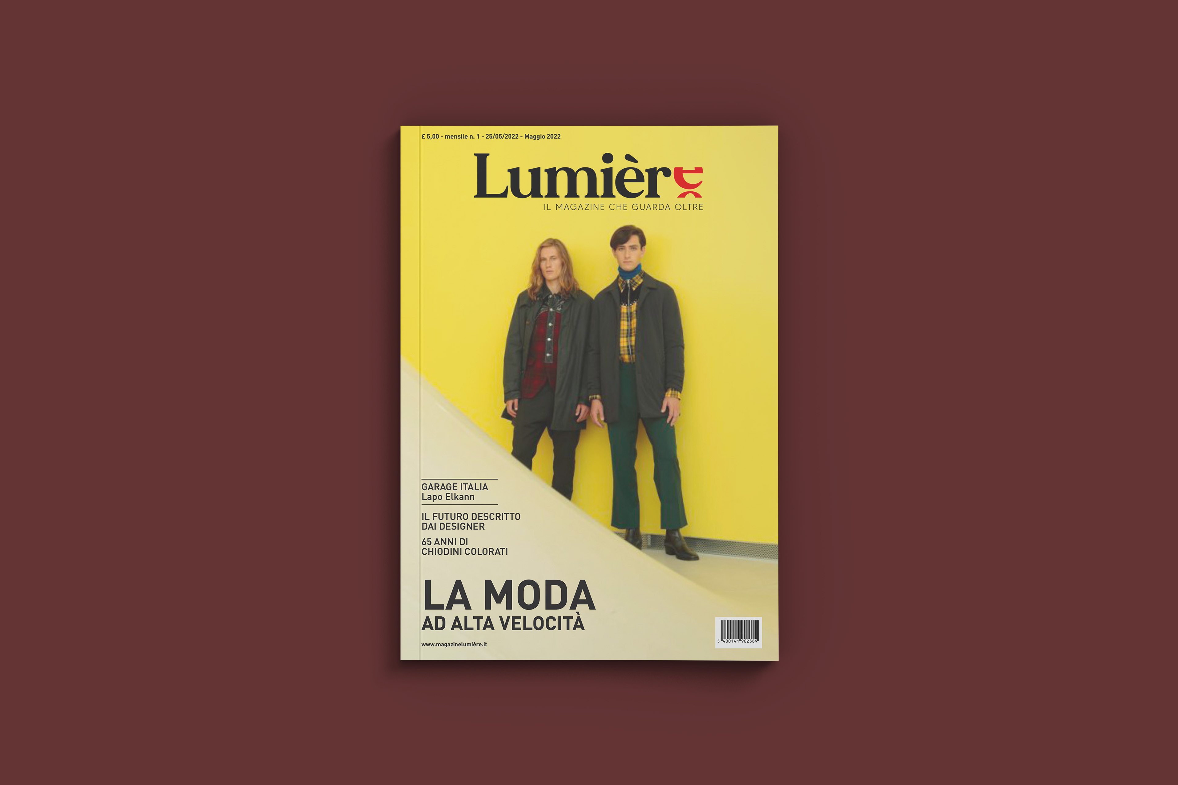 Copertina magazine (Progetto accademico)