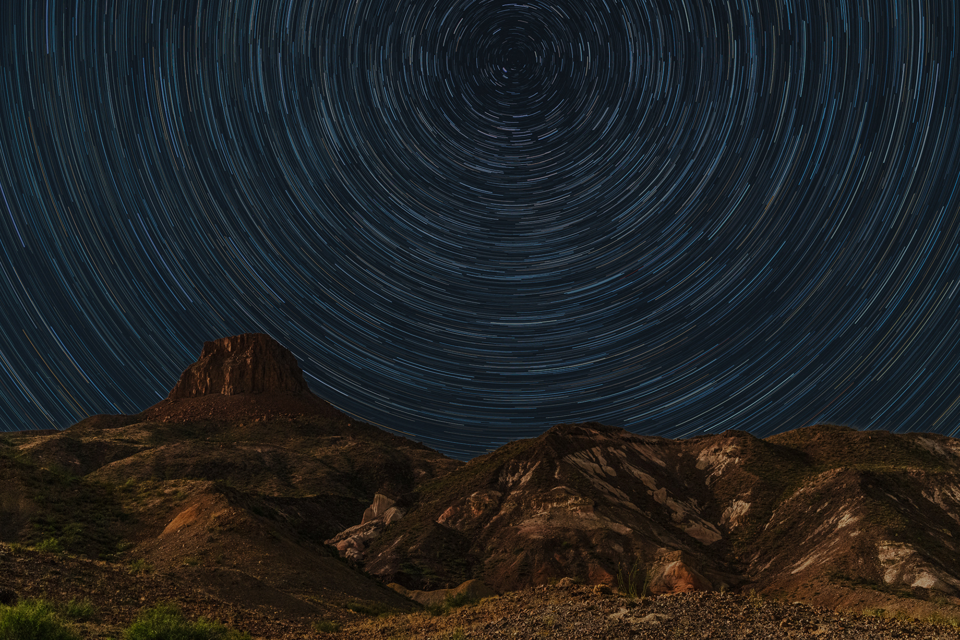 Starry night near Terlingua. TX.