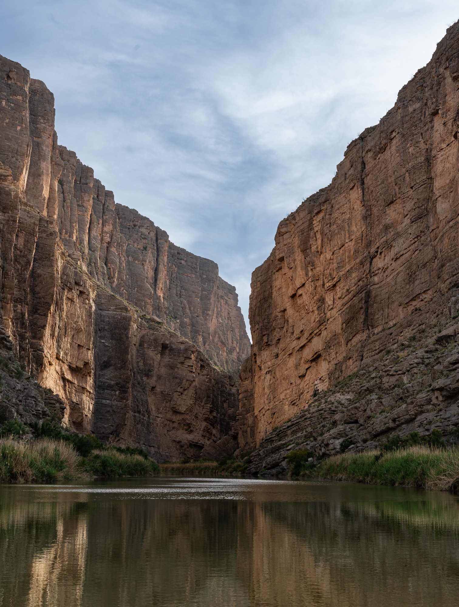 Santa Elena Canyon. Mexico on your left, USA to the right. 
