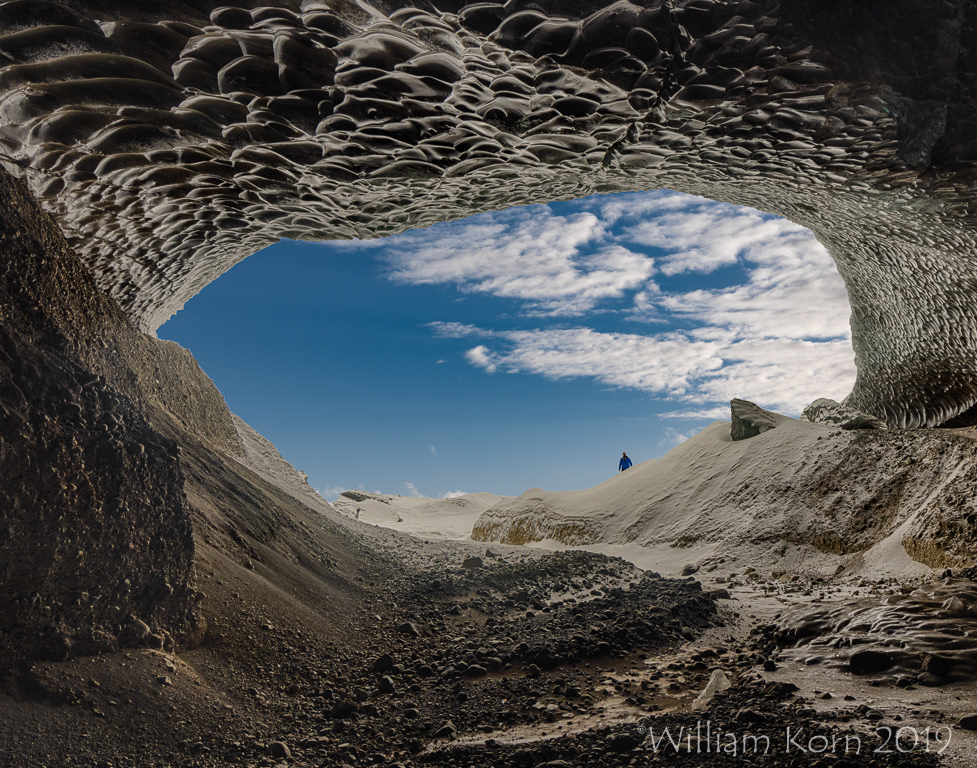 Ice Caves of the Icelandic Glacier