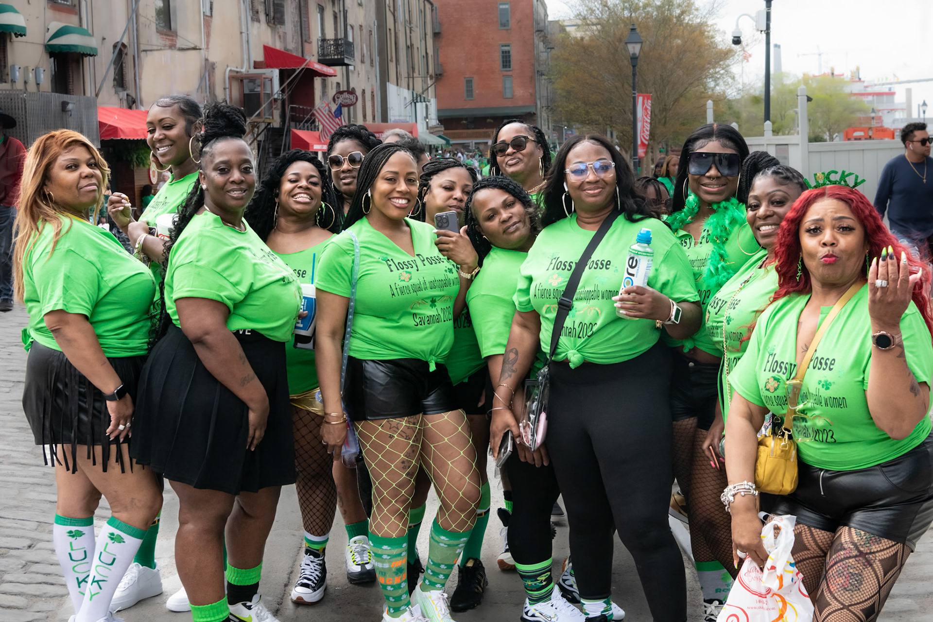 St. Patrick's day in Savannah