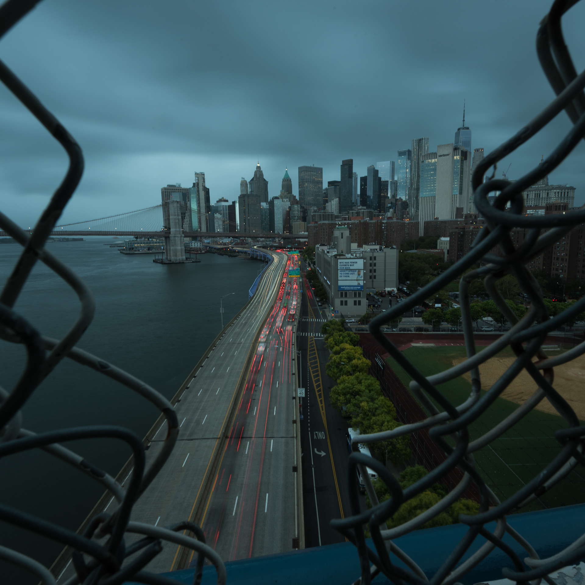 View from the Manhattan Bridge