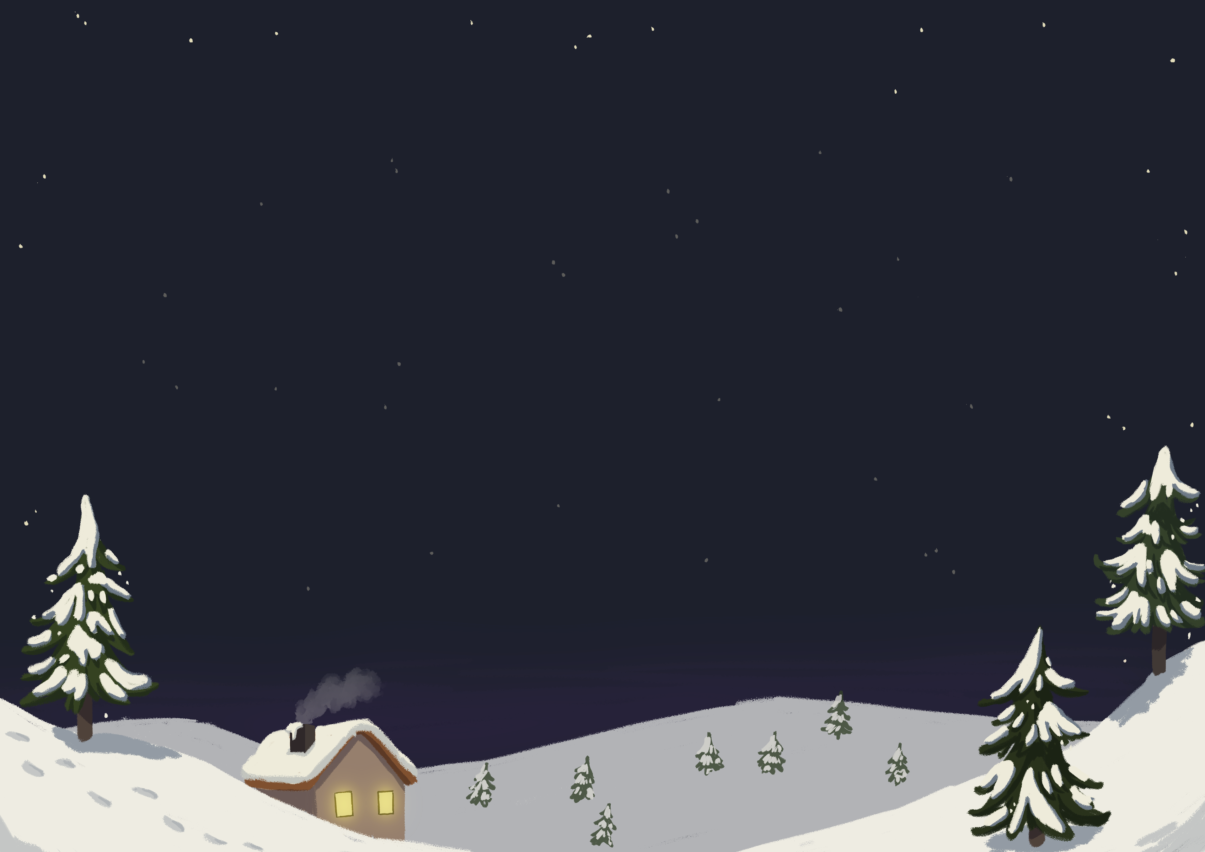 The background for a Christmas stories' page.