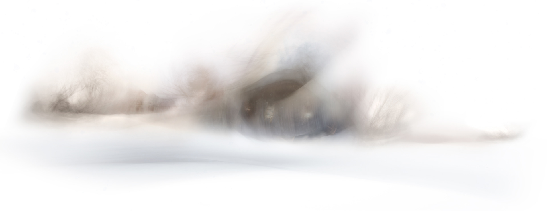 Our old farm as ICM subject. Inspired by Andrew Gray.