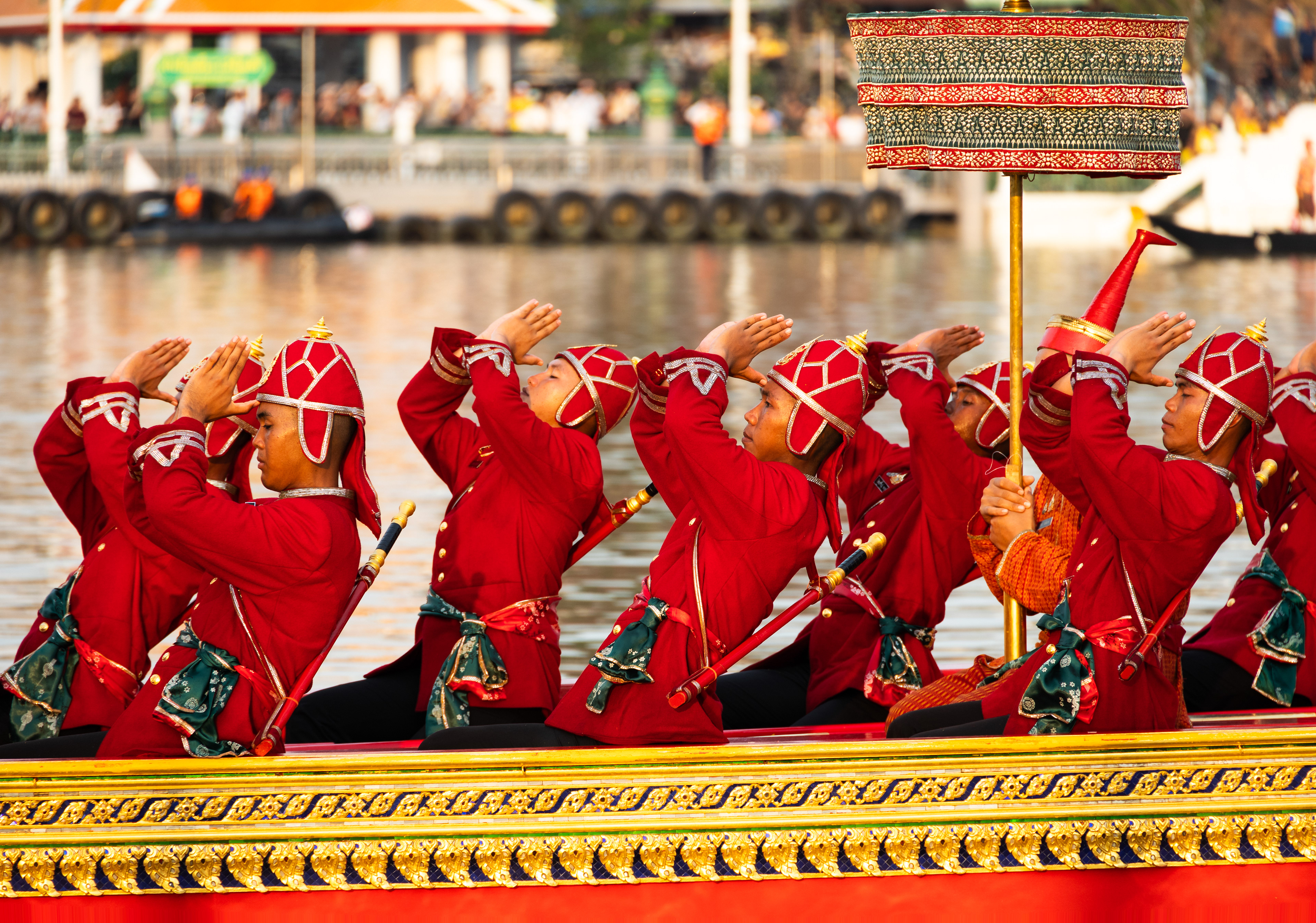 Royal Barge Procession Chao Phraya River, Bangkok