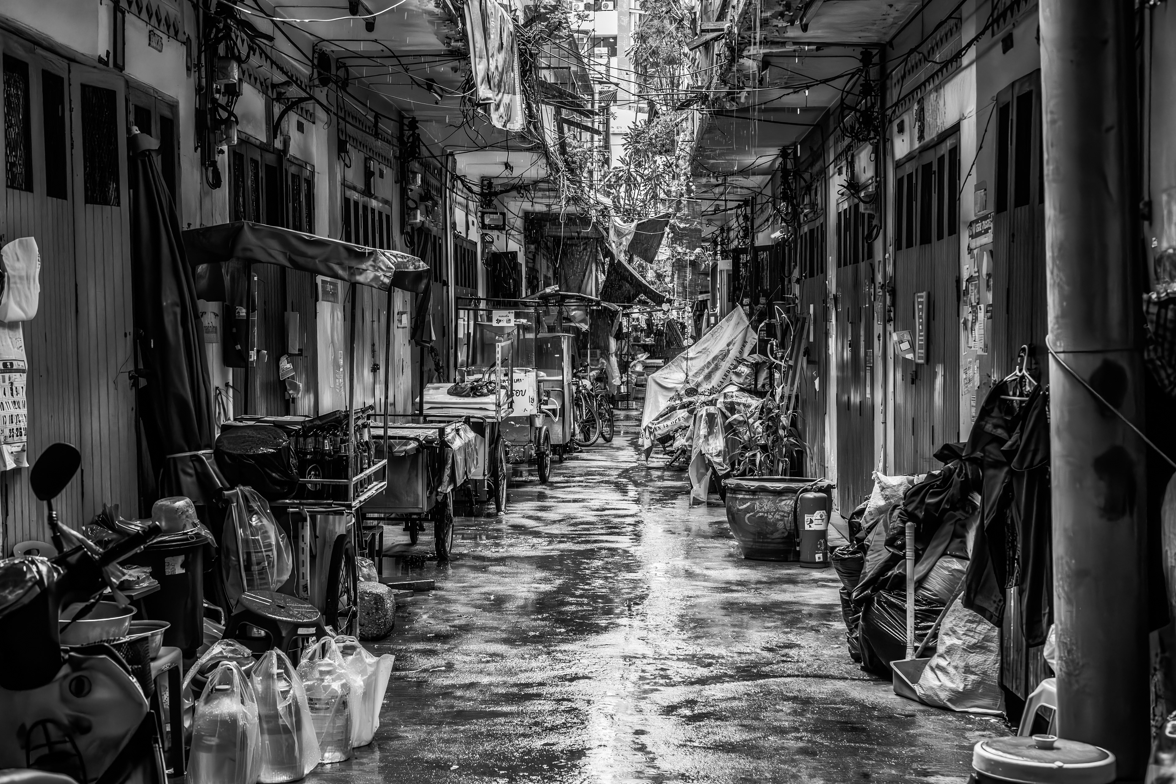 Dark alley