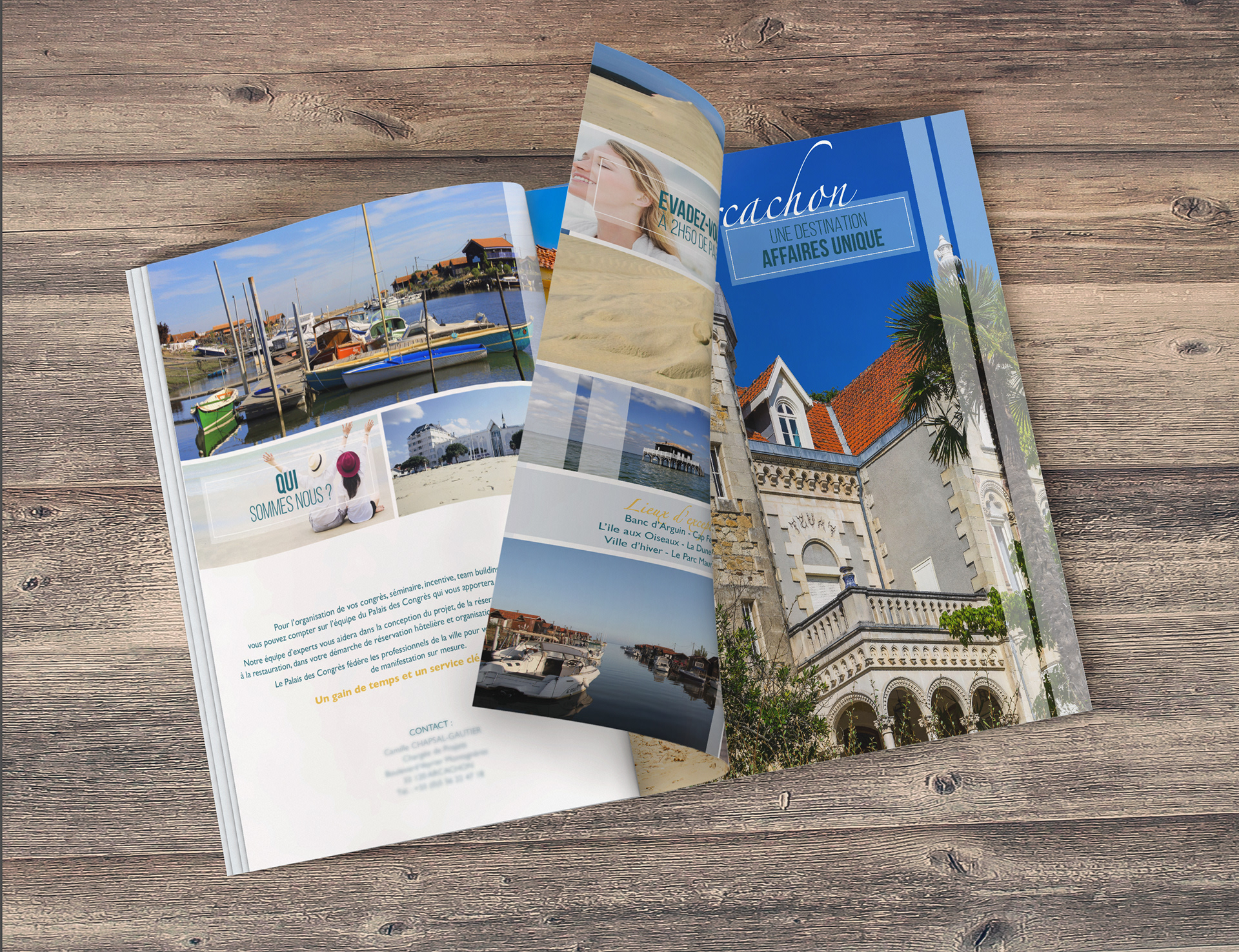 Création et Mise en Page Plaquette Commerciale