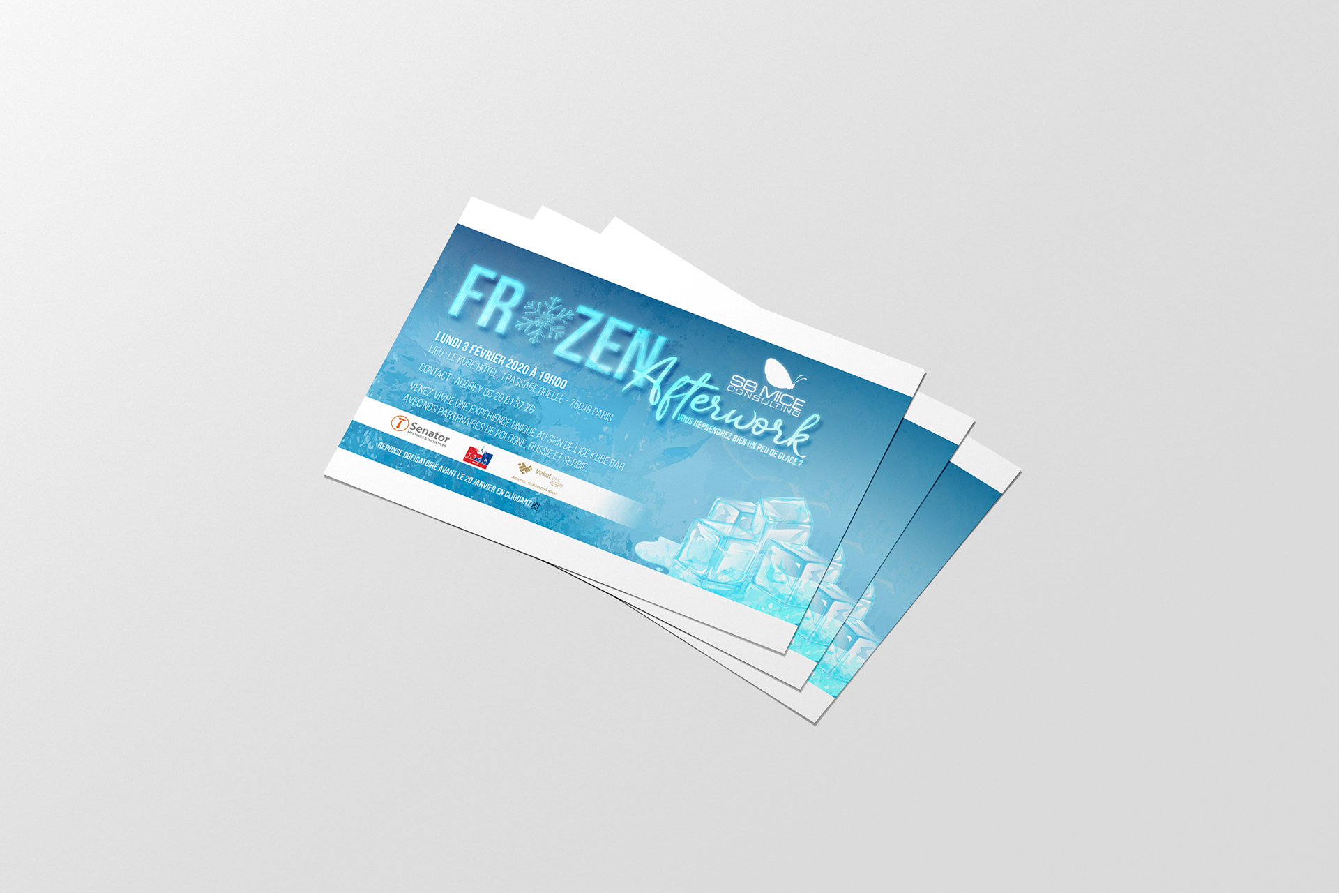 Création et Mise en Page Invitation