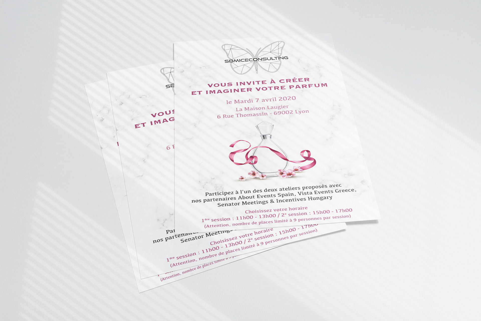 Création et Mise en Page Invitation