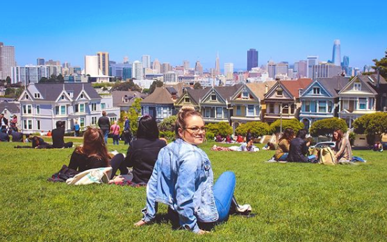 Emily McClenahan, Painted Ladies- San Francisco, CA