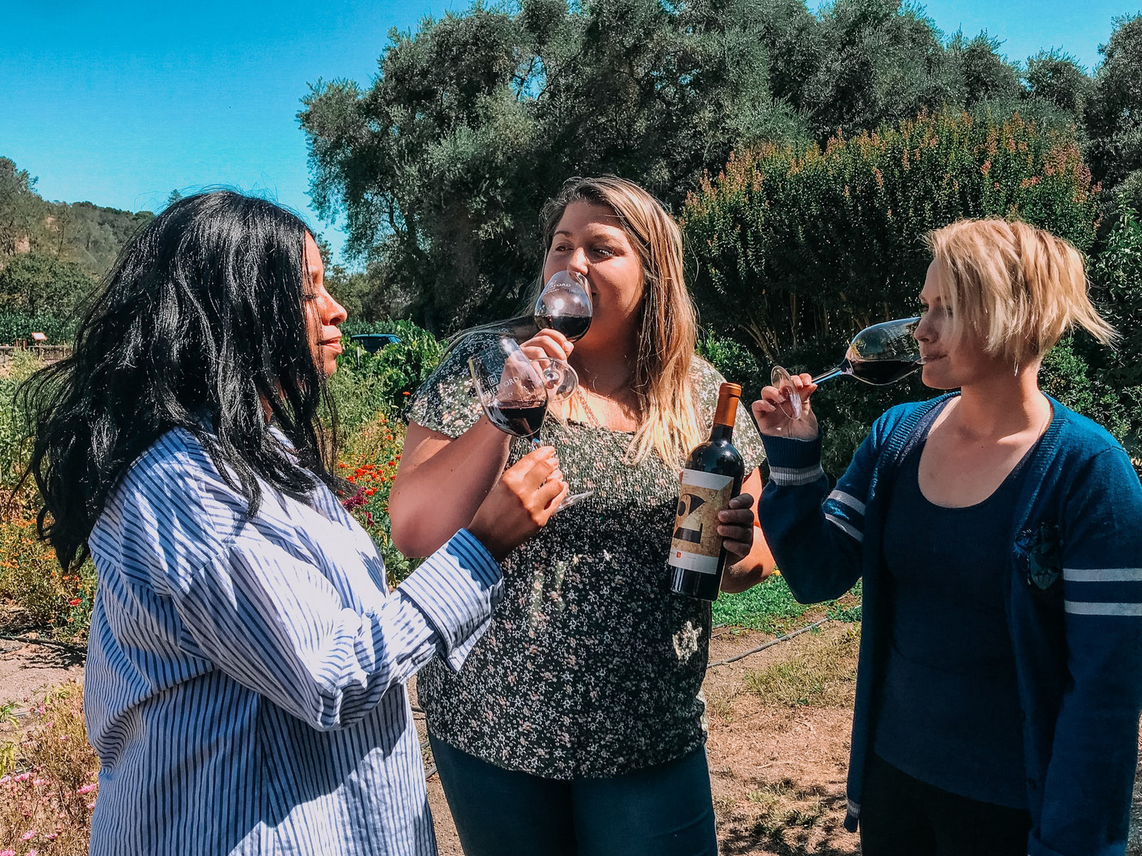Two Range Wine & Four Virtues Wines Photoshoot Collaboration