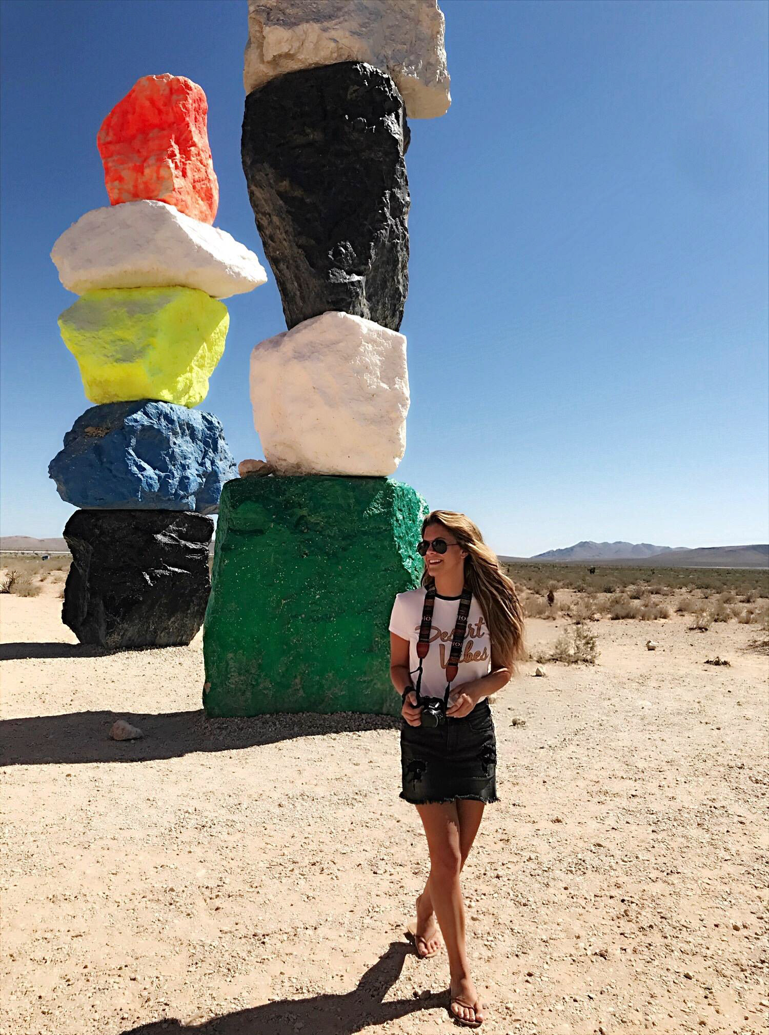 Seven Magic Mountains, Last Vegas Nevada Photoshoot