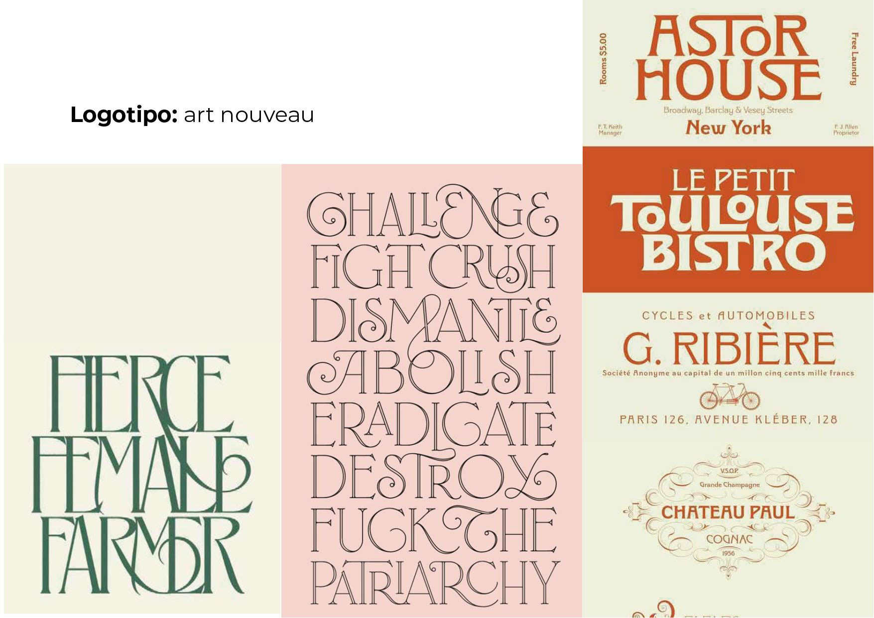 Moodboard del logotipo