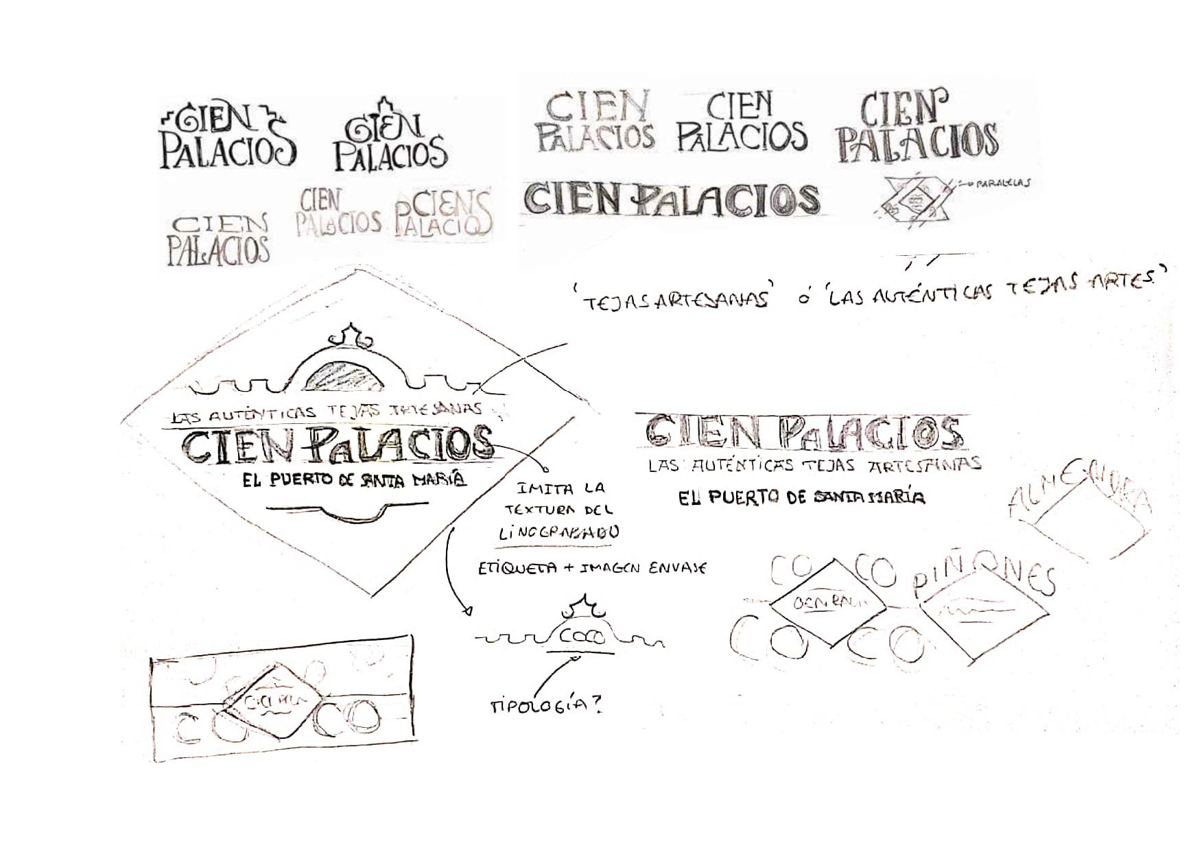 Bocetos del logotipo 2/2