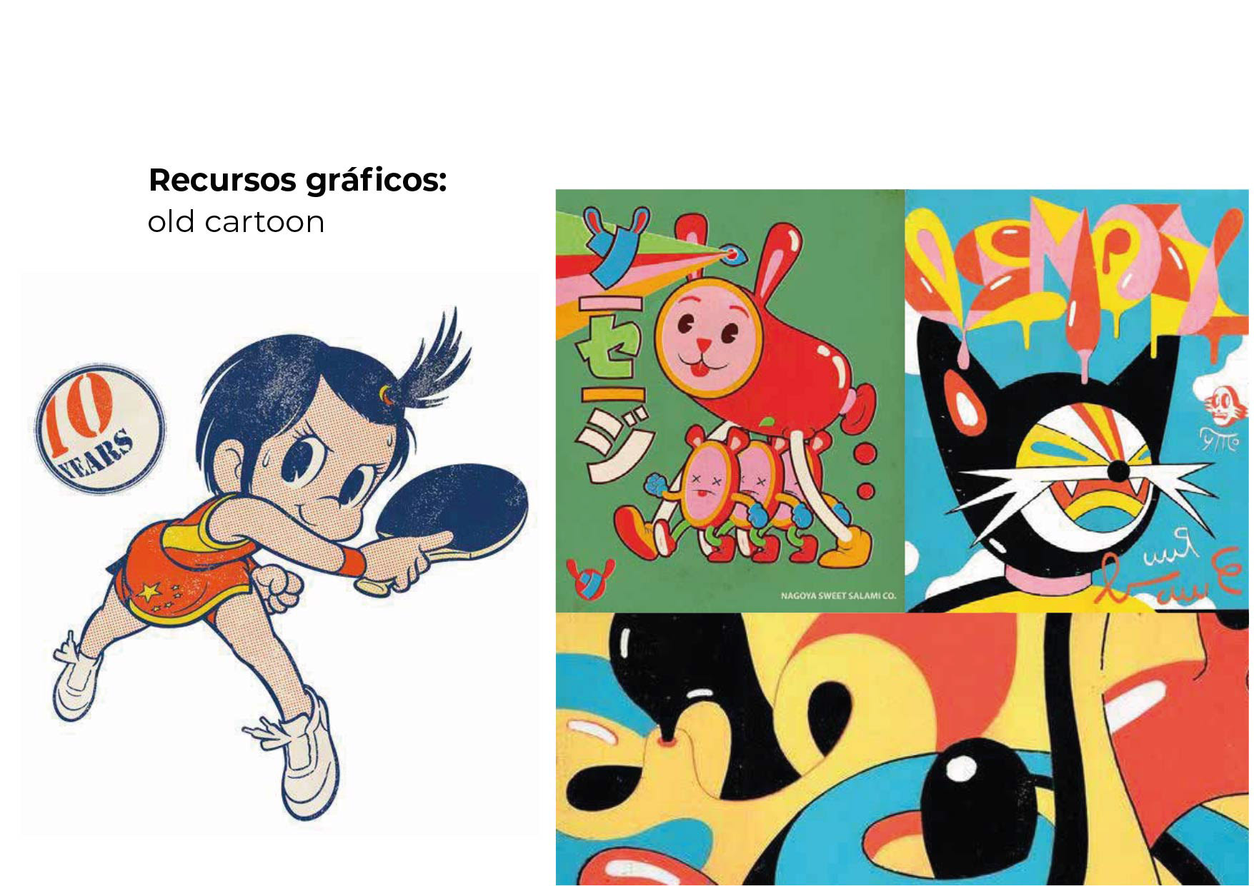 Moodboard recursos gráficos