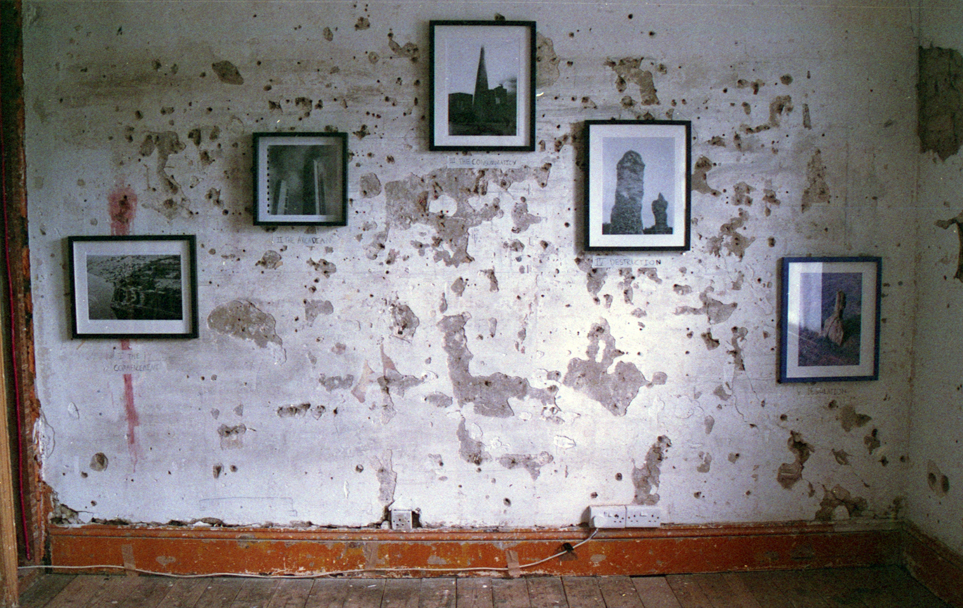 Layout at exhibition, shot on Fujifilm X-Tra 400