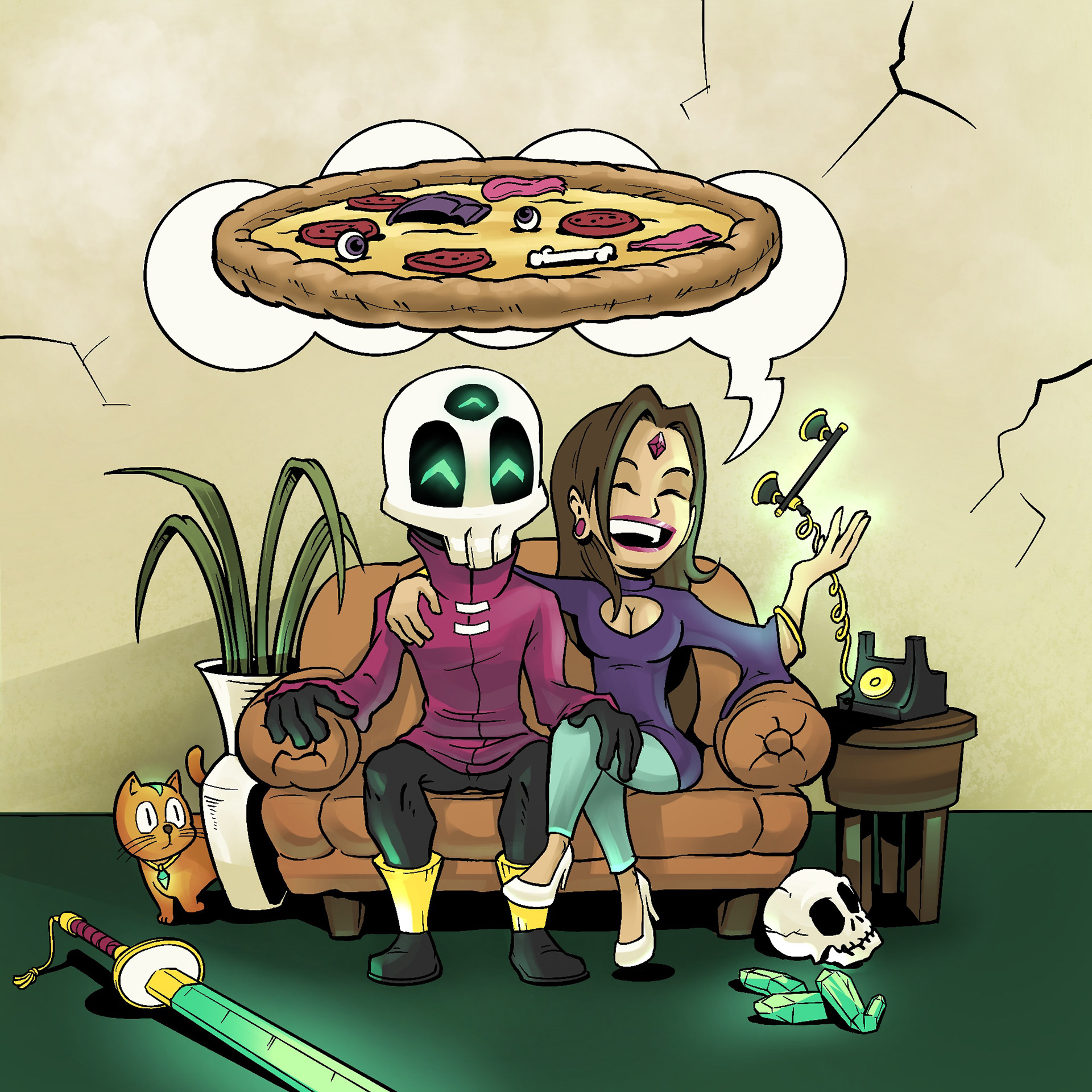 The Gnarliest Pizza